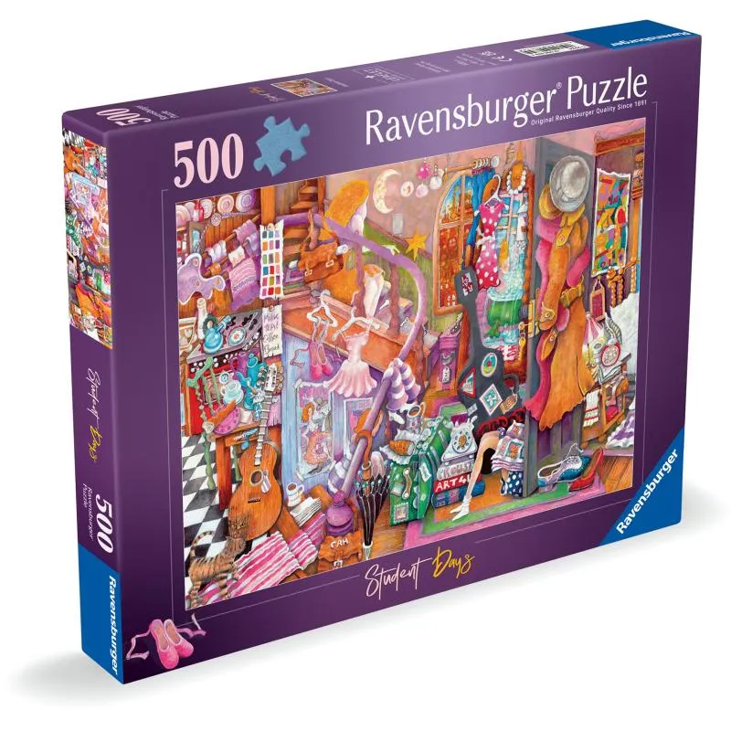 Palapeli Ravensburger 500 palaa Student Days