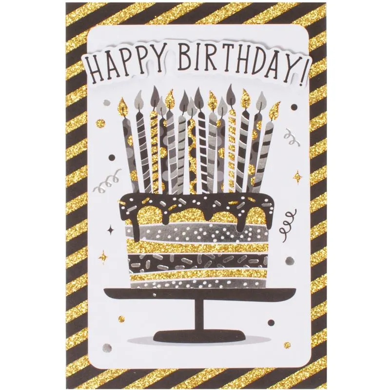 Kortti AmandaB Happy Birthday kakku