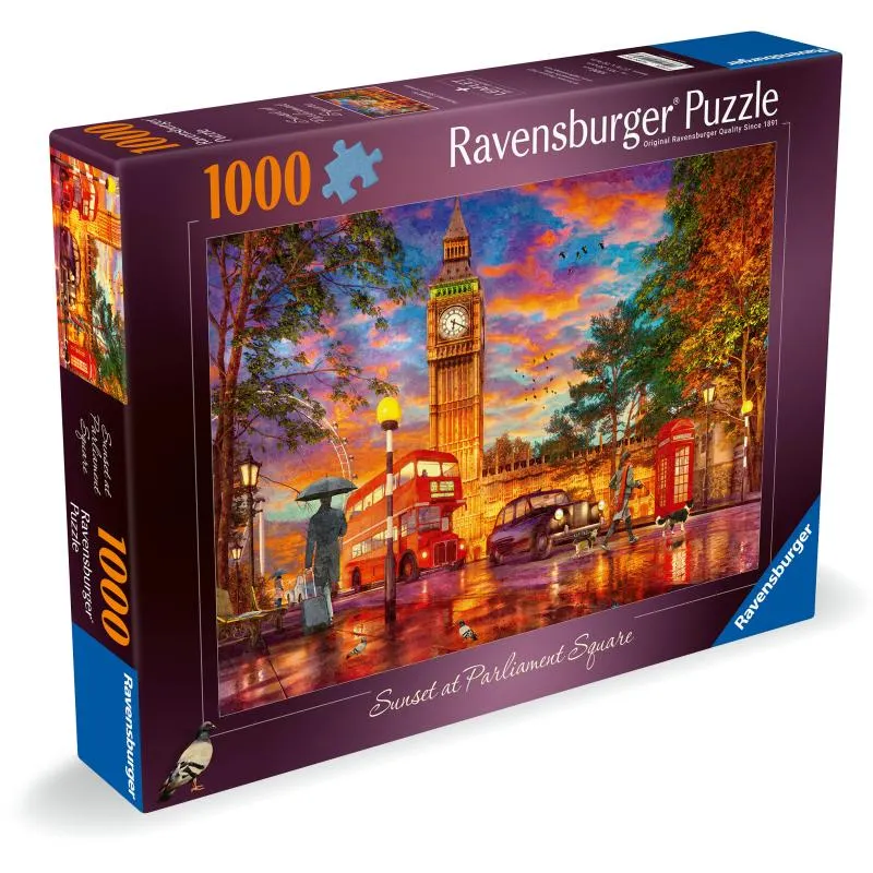 Palapeli Ravensburger 1000 palaa Sunset At Parliament Square