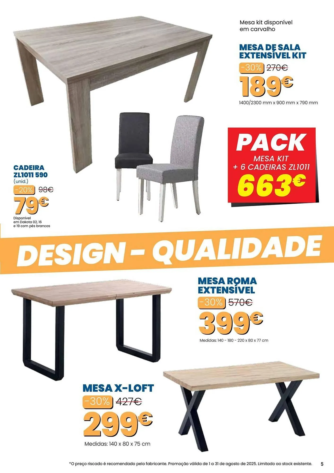 Folheto Folheto Hiper Centro do Móvel de 1 de agosto até 31 de agosto 2025 - Pagina 5