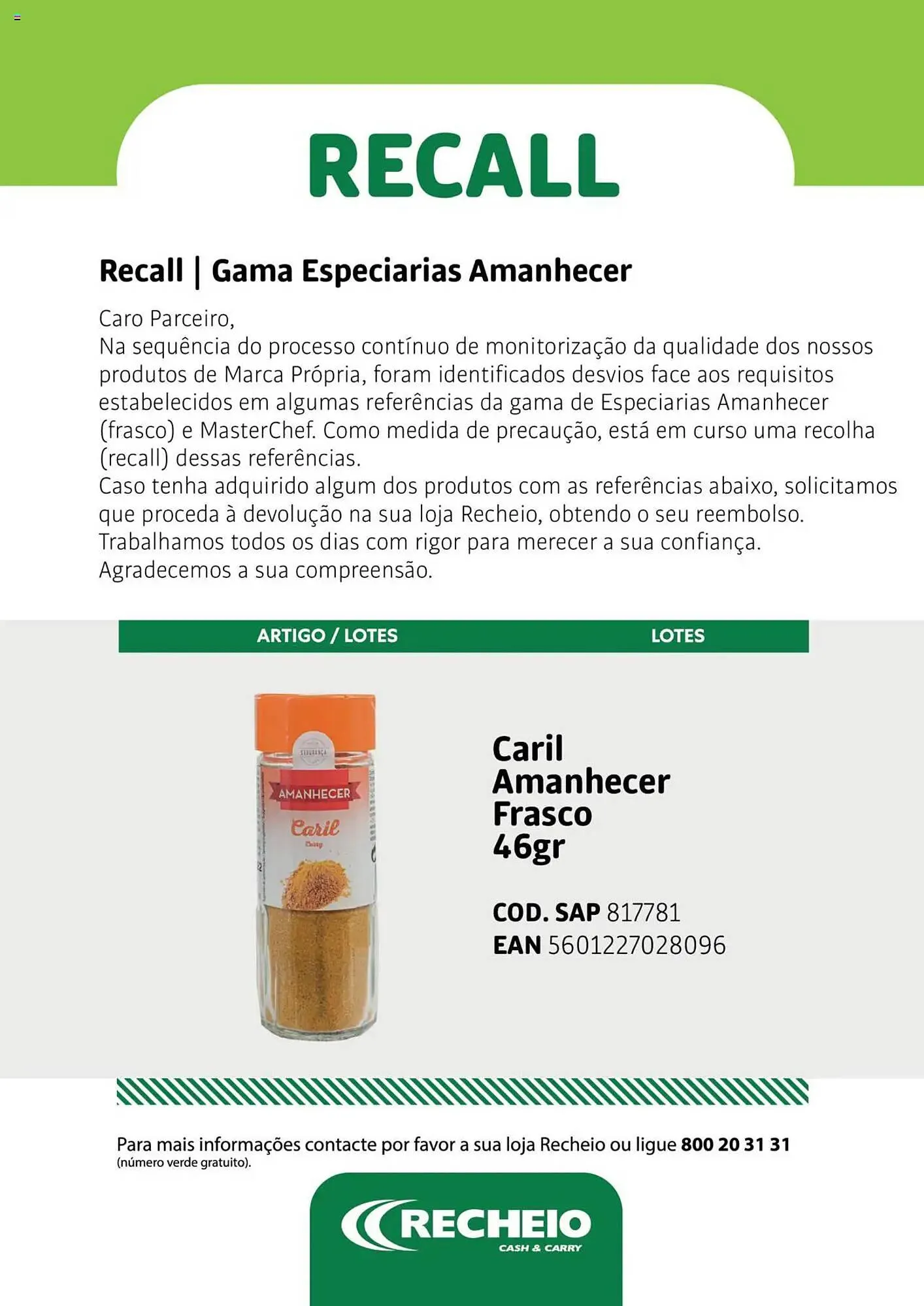 Folheto Folheto Recheio de 30 de julho até 1 de janeiro 2026 - Pagina 2