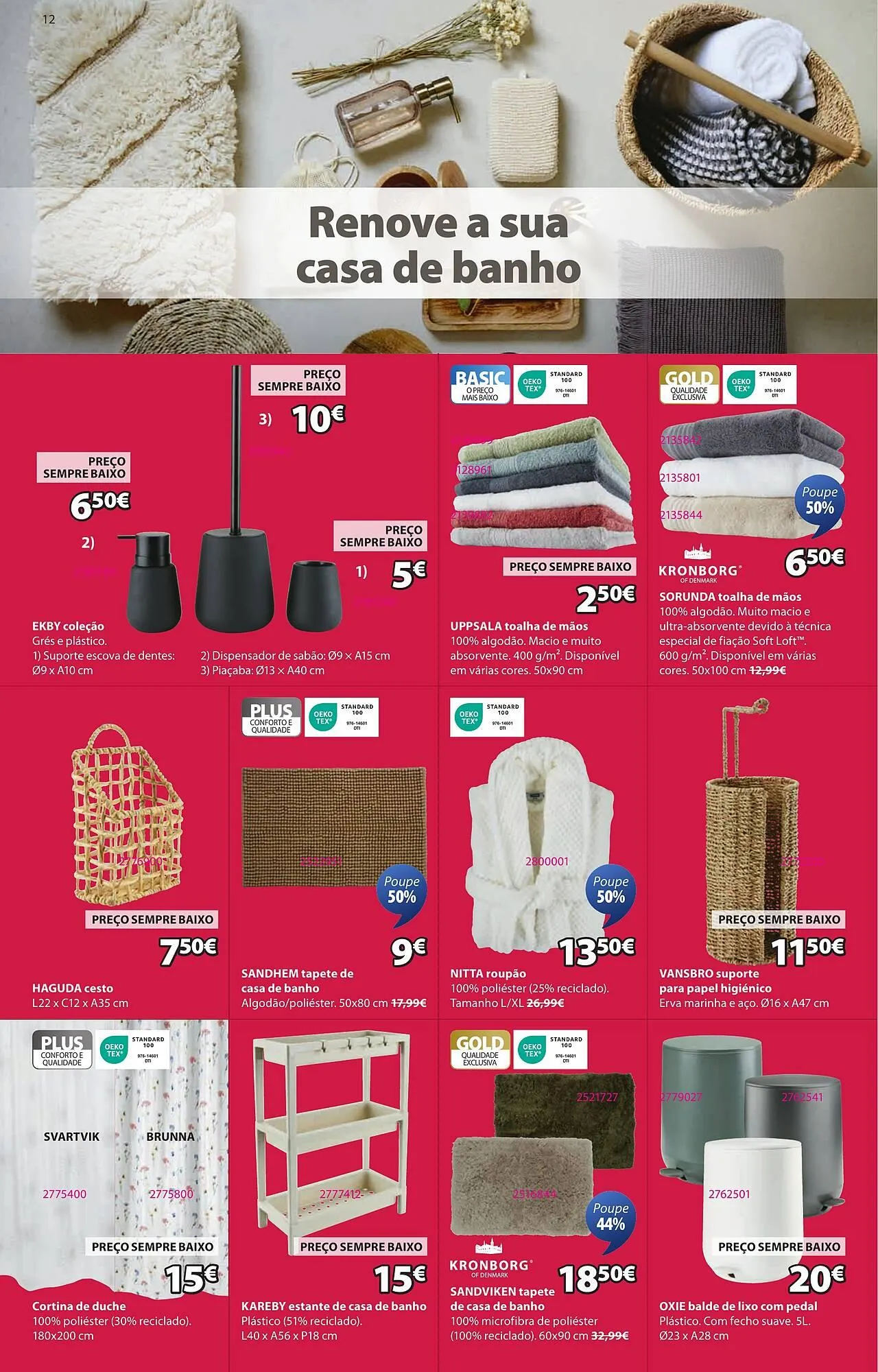 Folheto Folheto JYSK de 31 de julho até 27 de agosto 2025 - Pagina 12