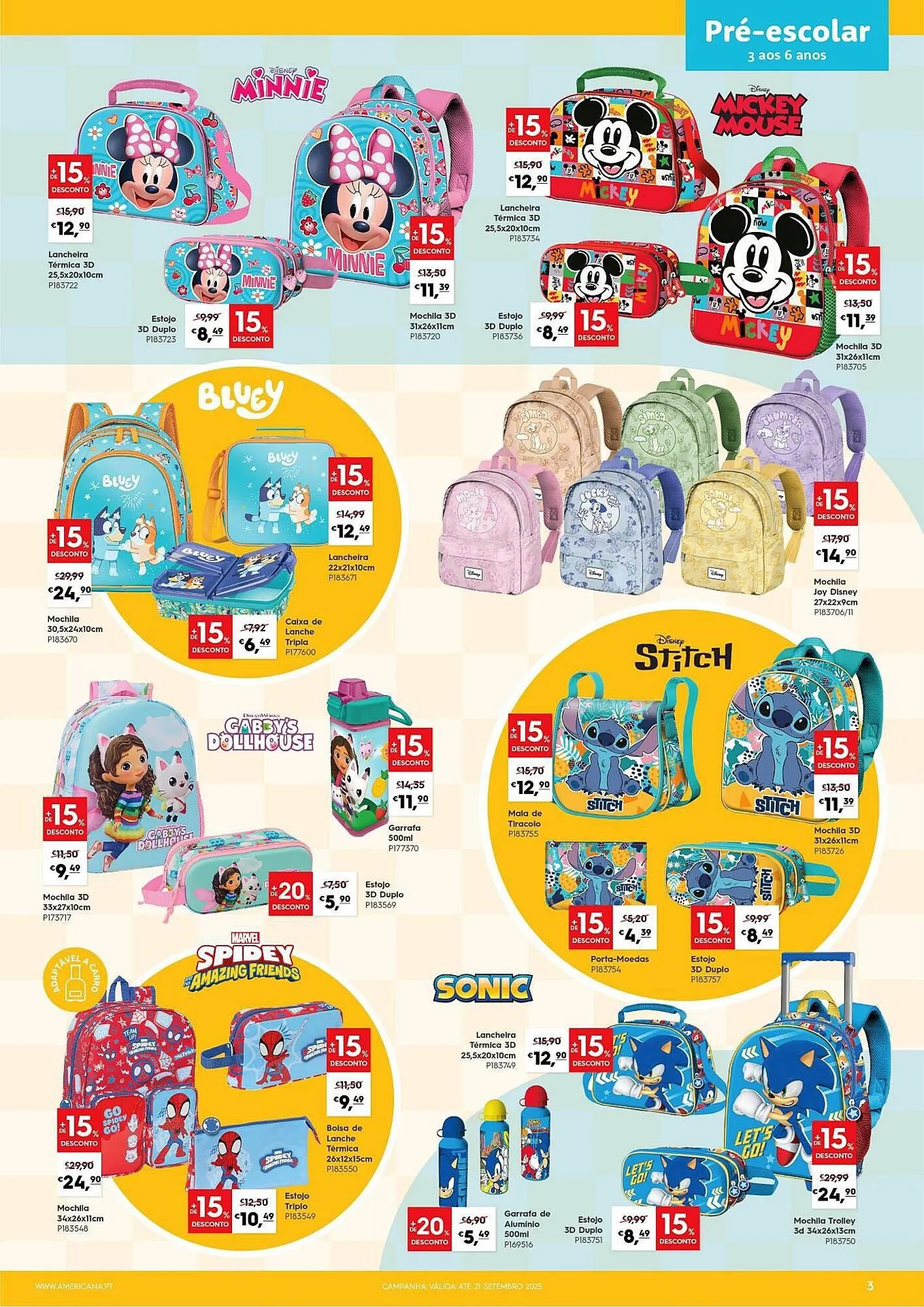Folheto Folheto Americana de 1 de agosto até 21 de setembro 2025 - Pagina 3