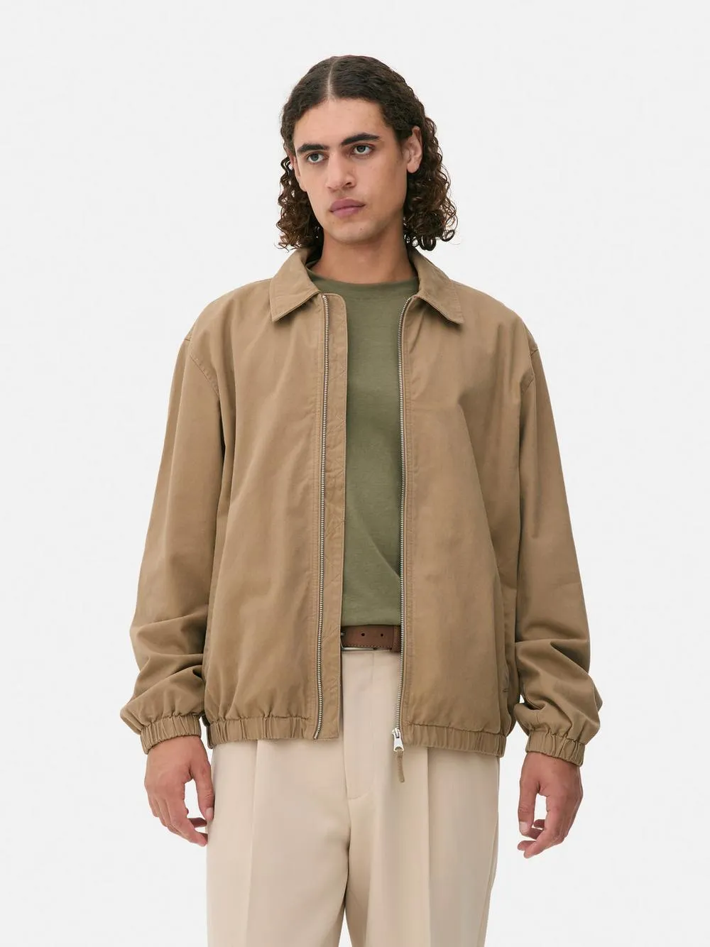 Harrington Jacket With Side Pockets
