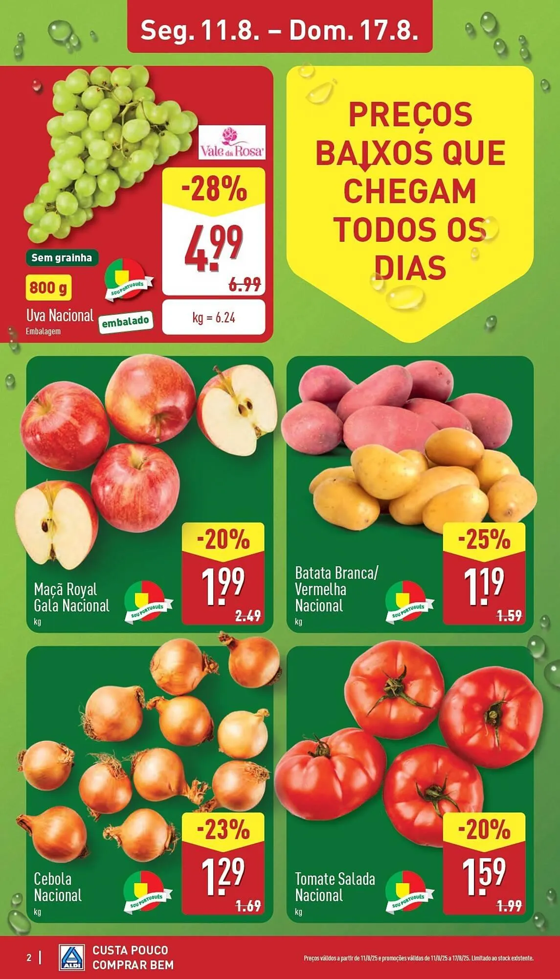 Folheto Folheto ALDI de 11 de agosto até 17 de agosto 2025 - Pagina 2