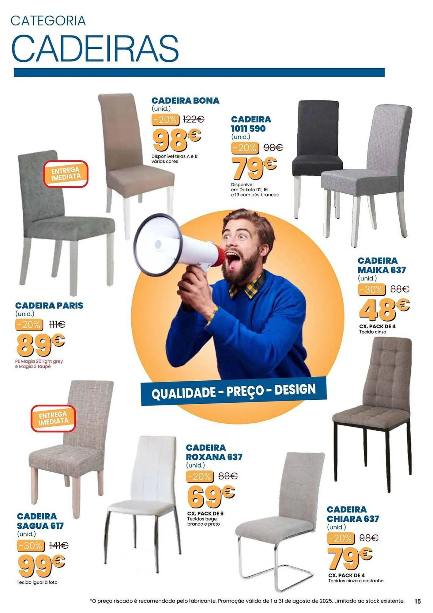 Folheto Folheto Hiper Centro do Móvel de 1 de agosto até 31 de agosto 2025 - Pagina 15