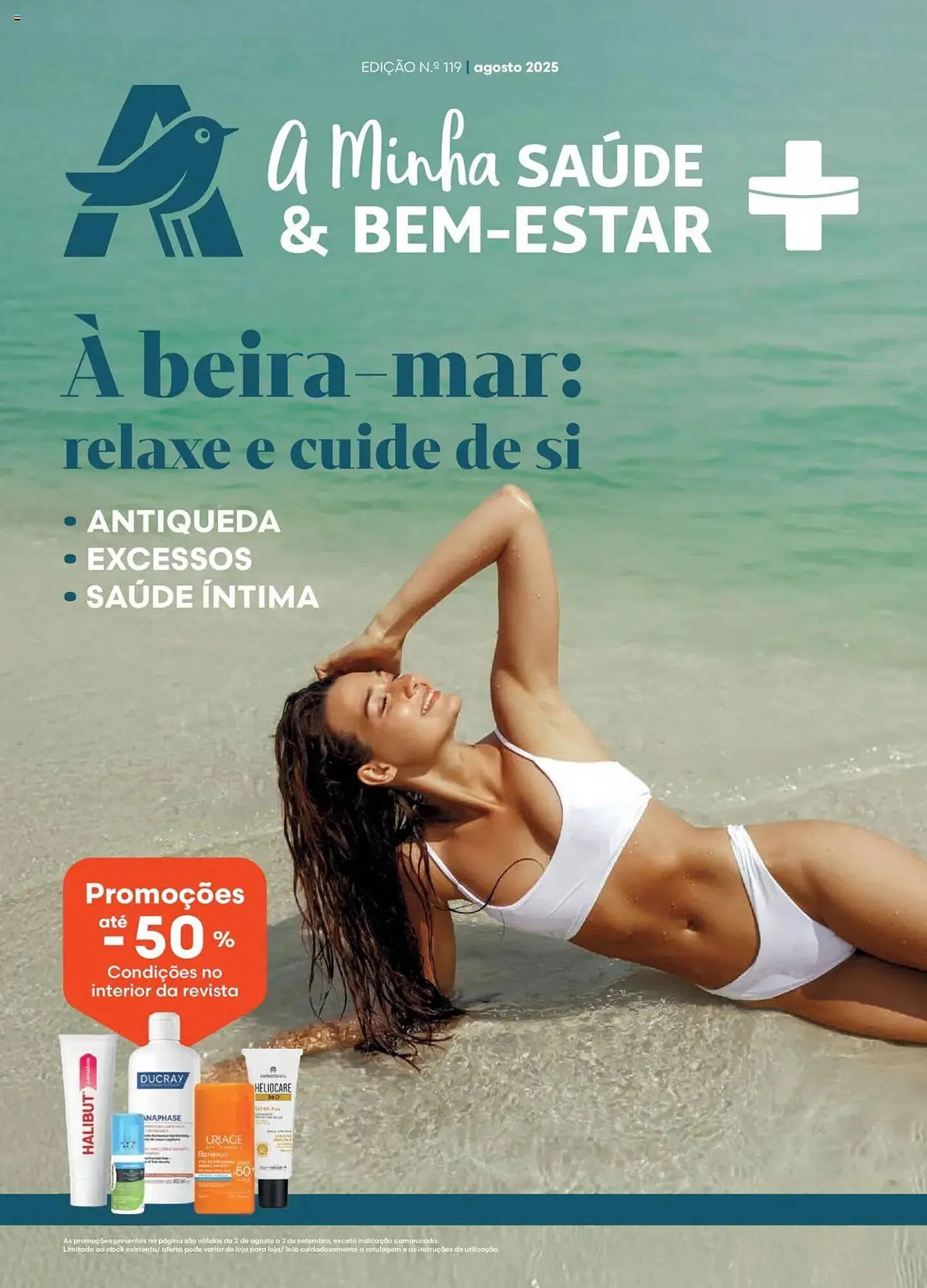 Folheto Folheto Auchan de 1 de agosto até 1 de setembro 2025 - Pagina 1