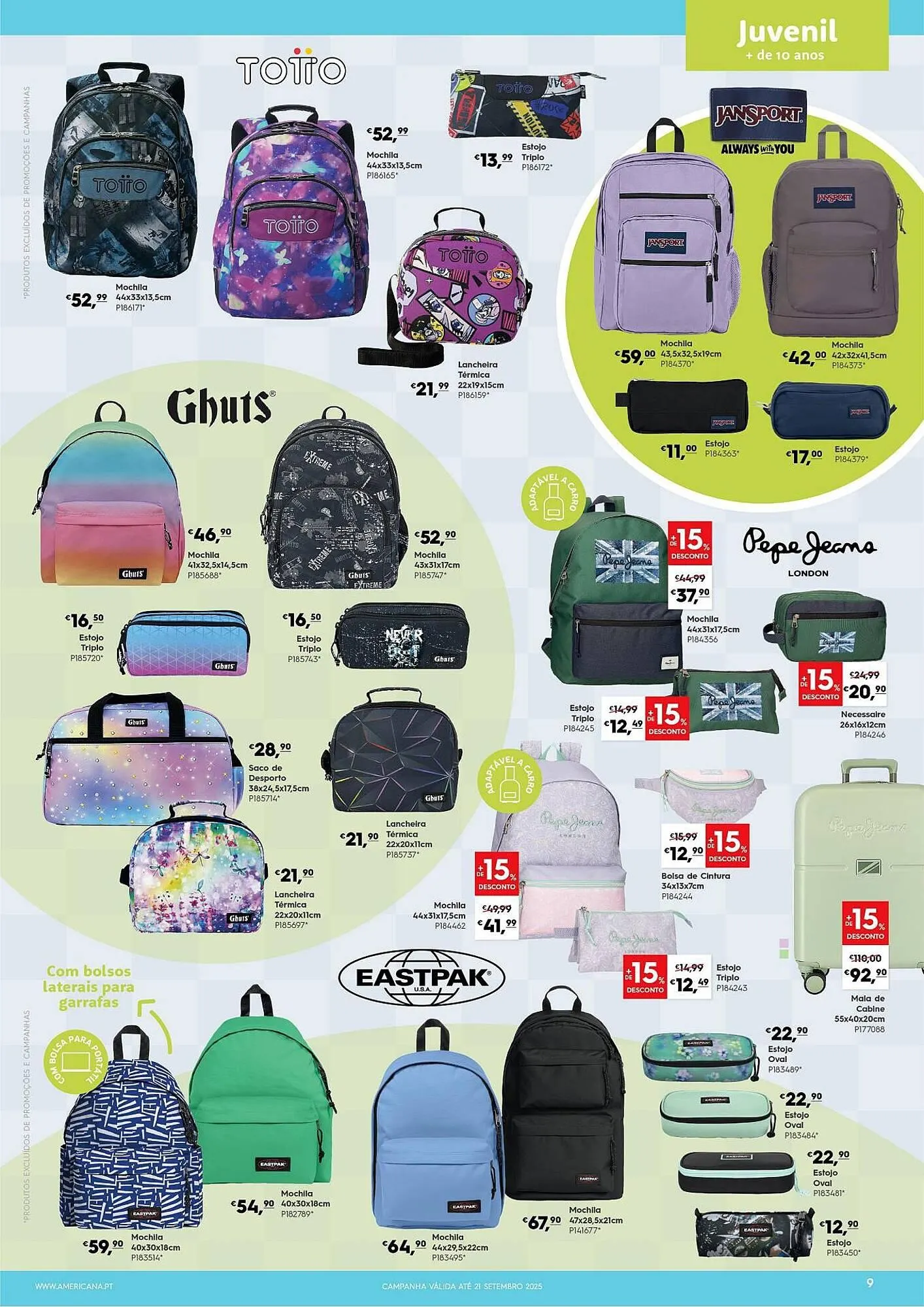 Folheto Folheto Americana de 1 de agosto até 21 de setembro 2025 - Pagina 9