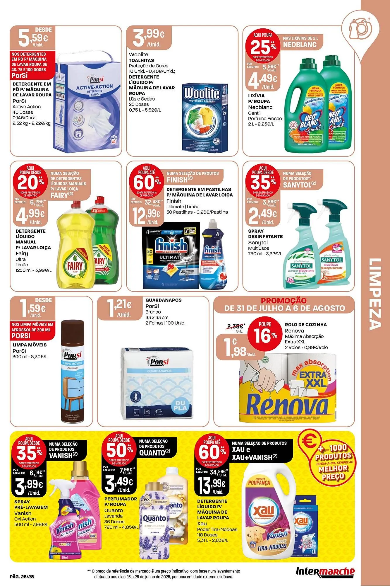 Folheto Folheto Intermarché de 31 de julho até 6 de agosto 2025 - Pagina 25