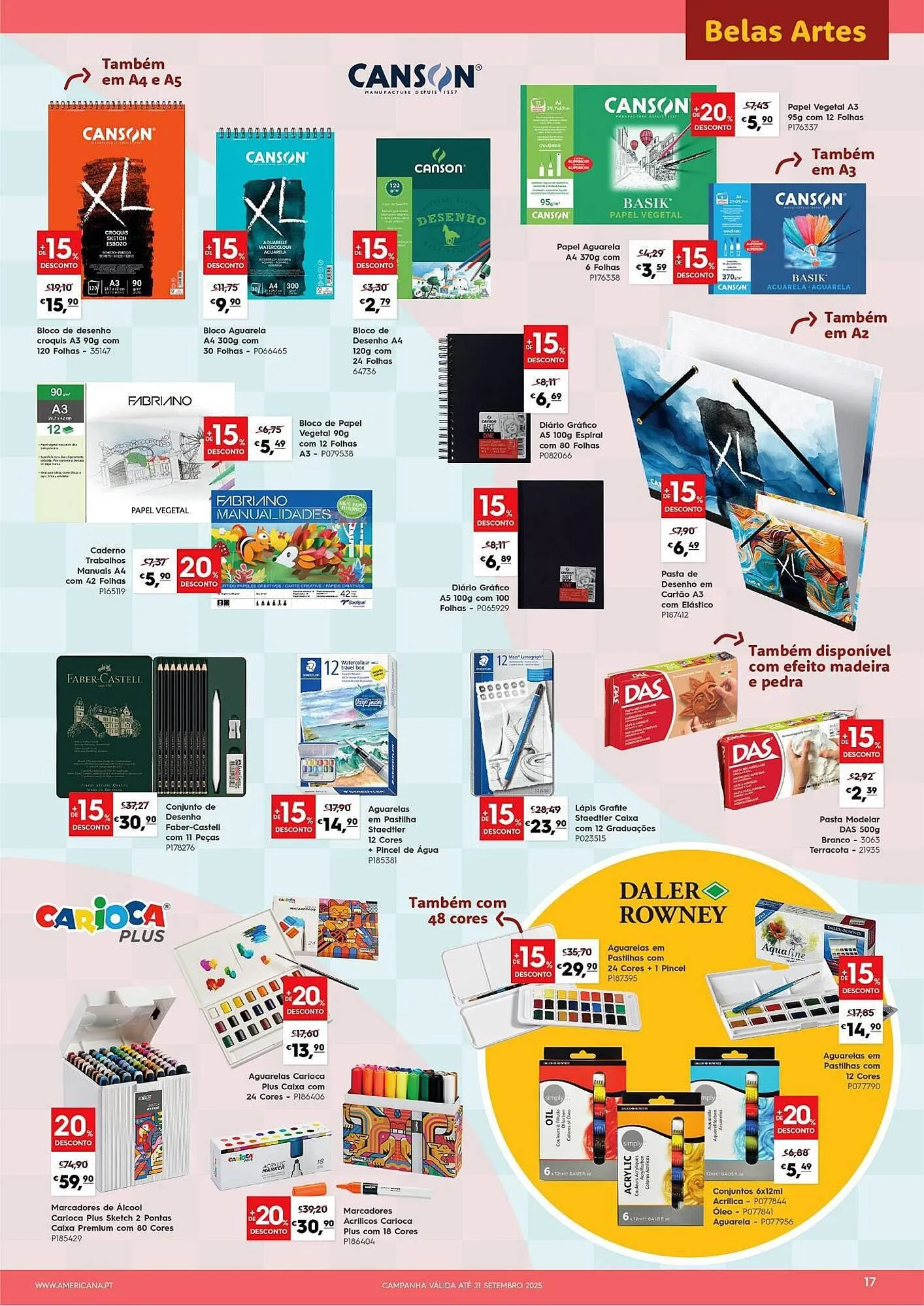 Folheto Folheto Americana de 1 de agosto até 21 de setembro 2025 - Pagina 17