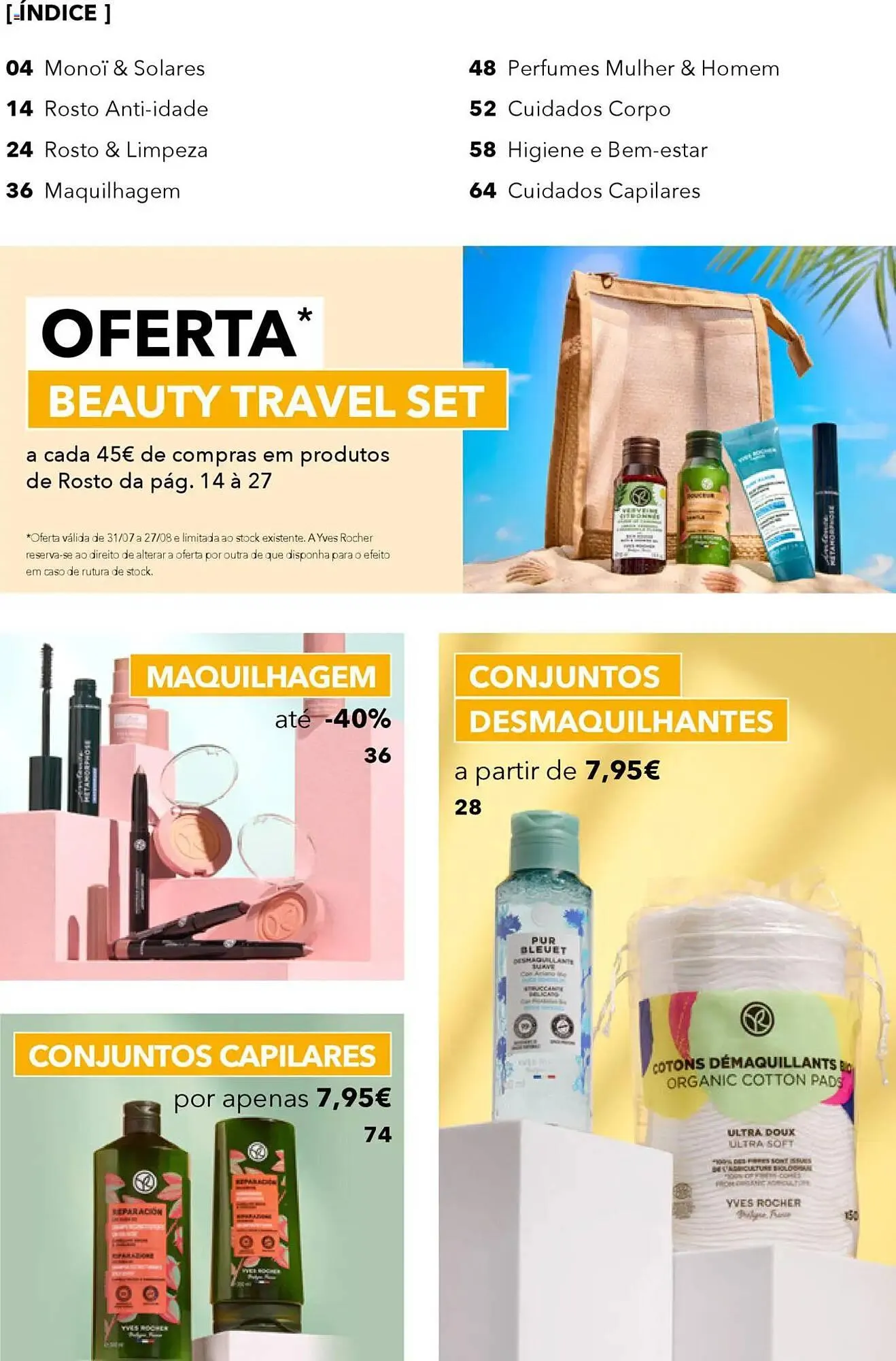 Folheto Folheto Yves Rocher de 31 de julho até 28 de agosto 2025 - Pagina 2