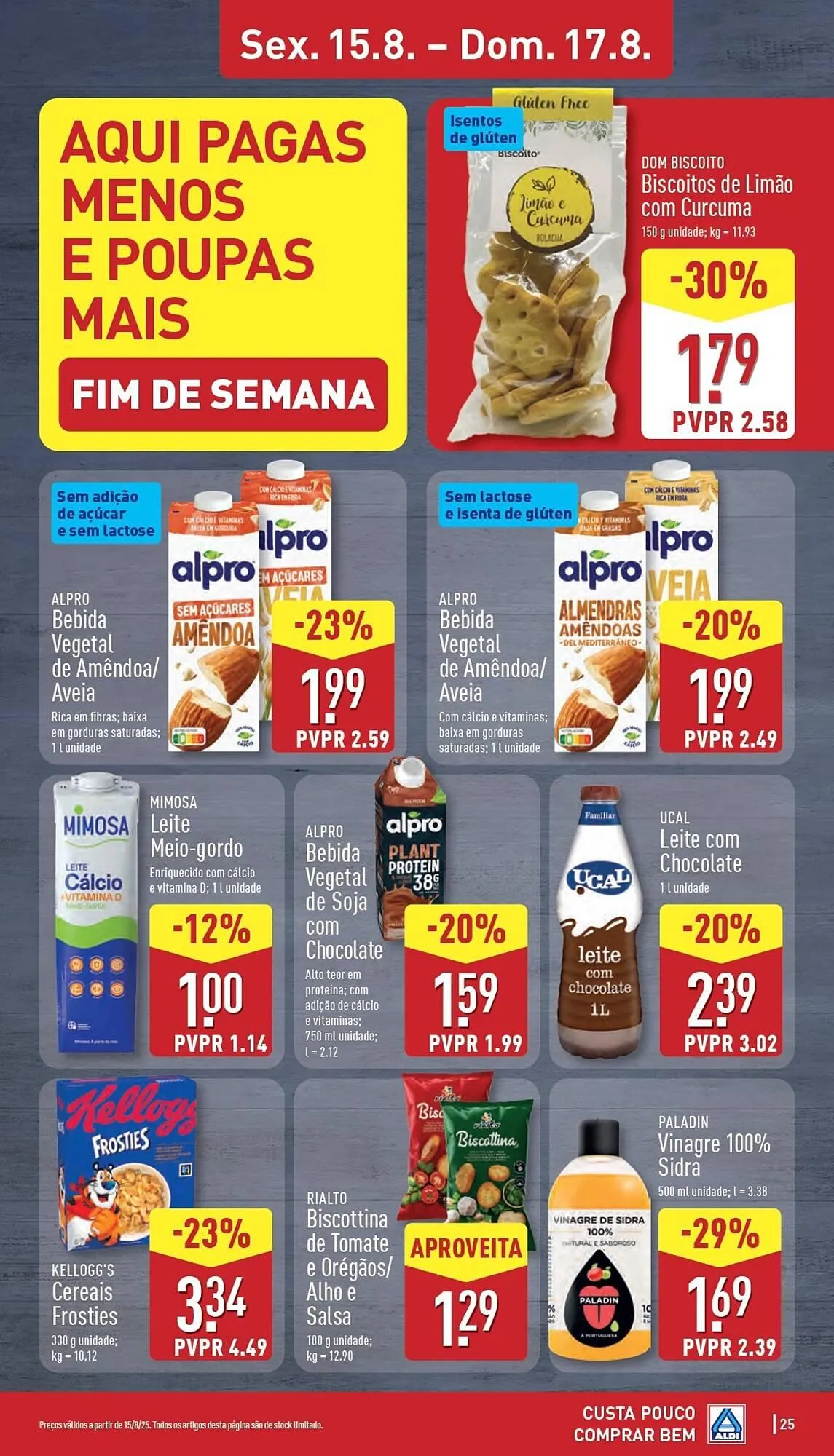 Folheto Folheto ALDI de 11 de agosto até 17 de agosto 2025 - Pagina 25