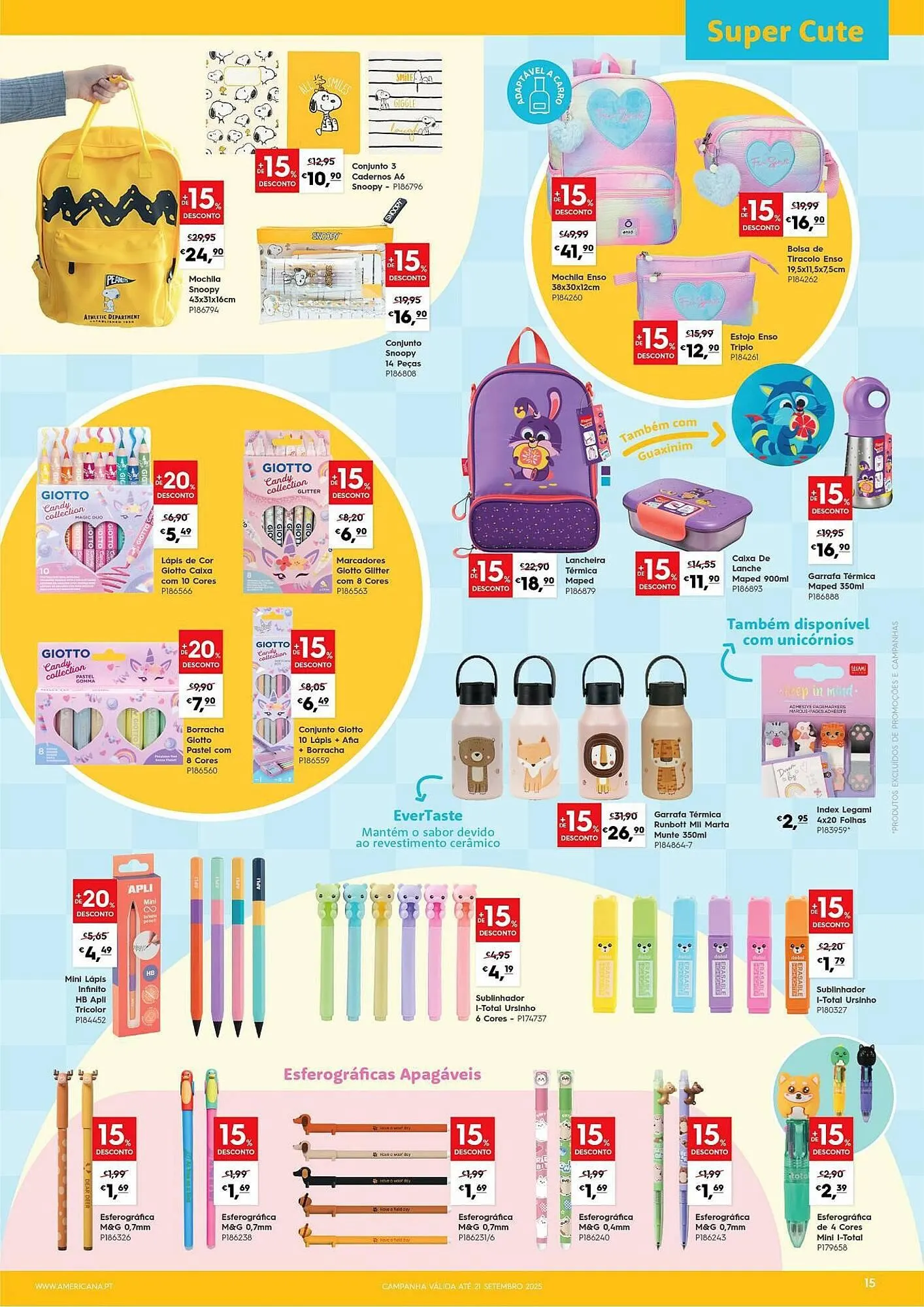 Folheto Folheto Americana de 1 de agosto até 21 de setembro 2025 - Pagina 15