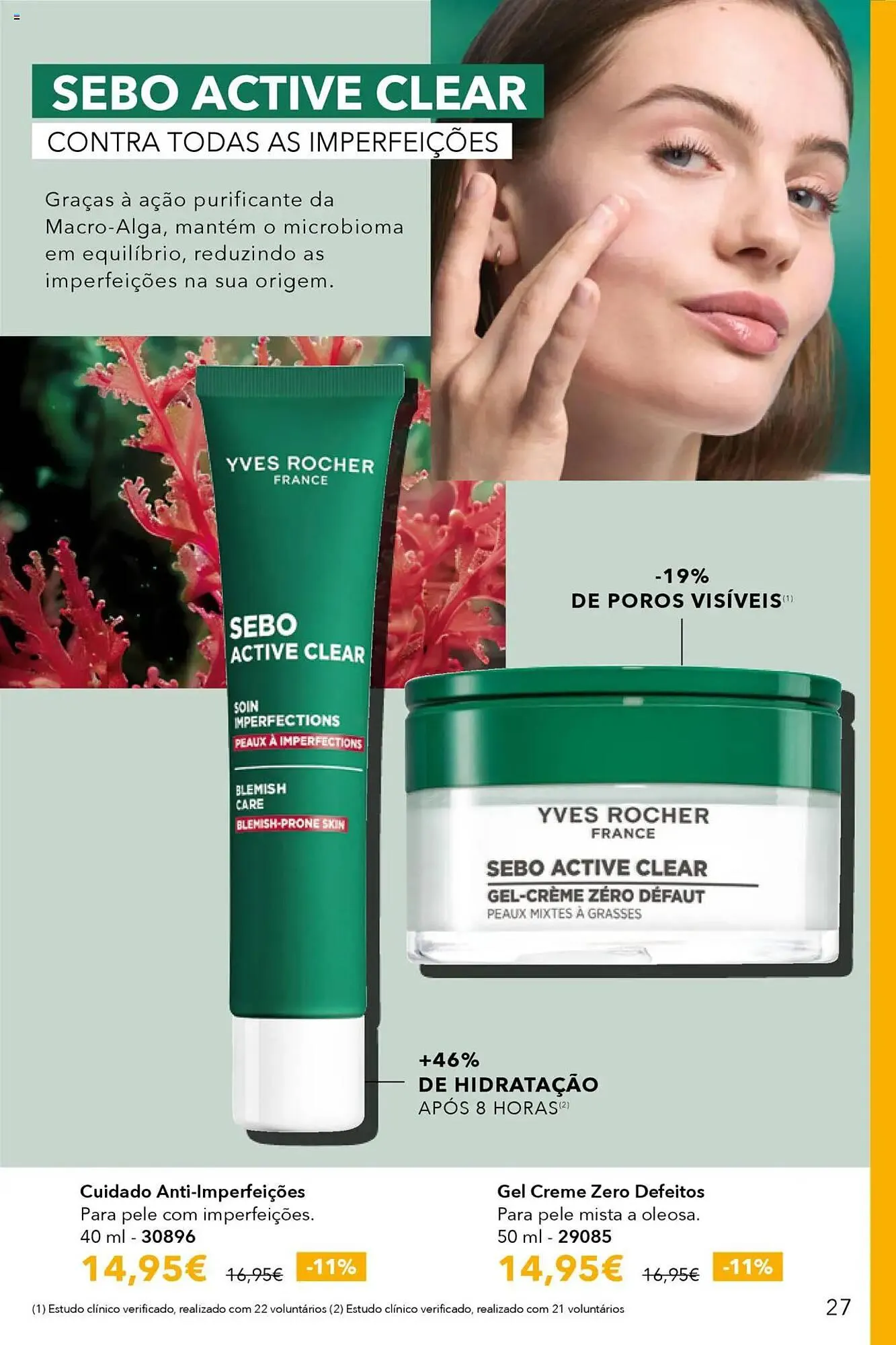 Folheto Folheto Yves Rocher de 31 de julho até 28 de agosto 2025 - Pagina 27