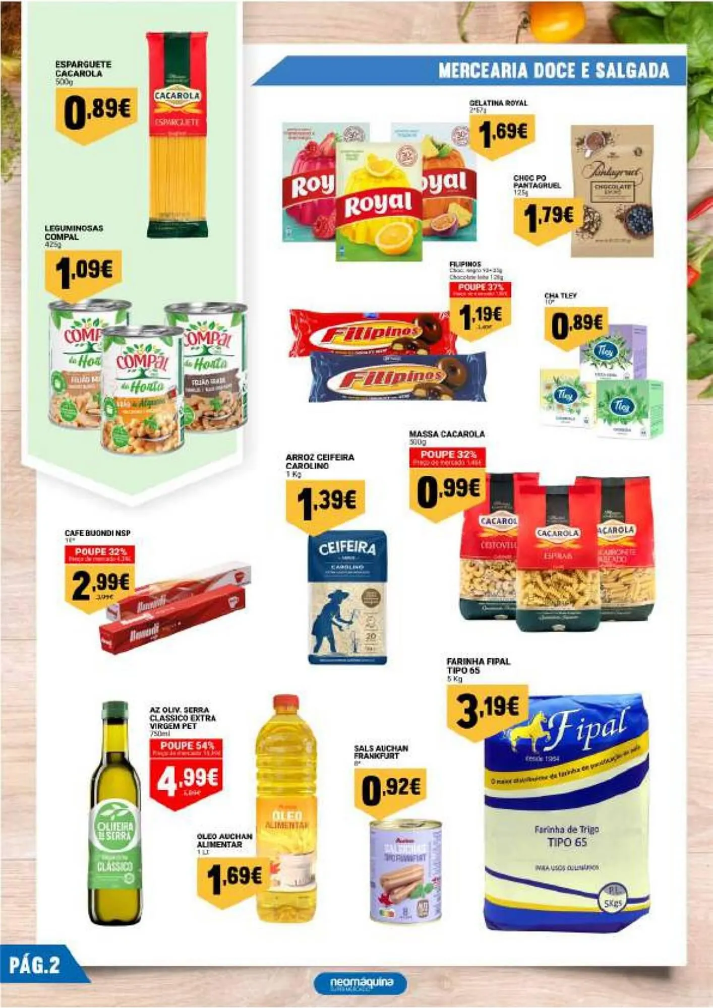 Folheto Folheto Neomáquina de 1 de agosto até 13 de agosto 2025 - Pagina 2