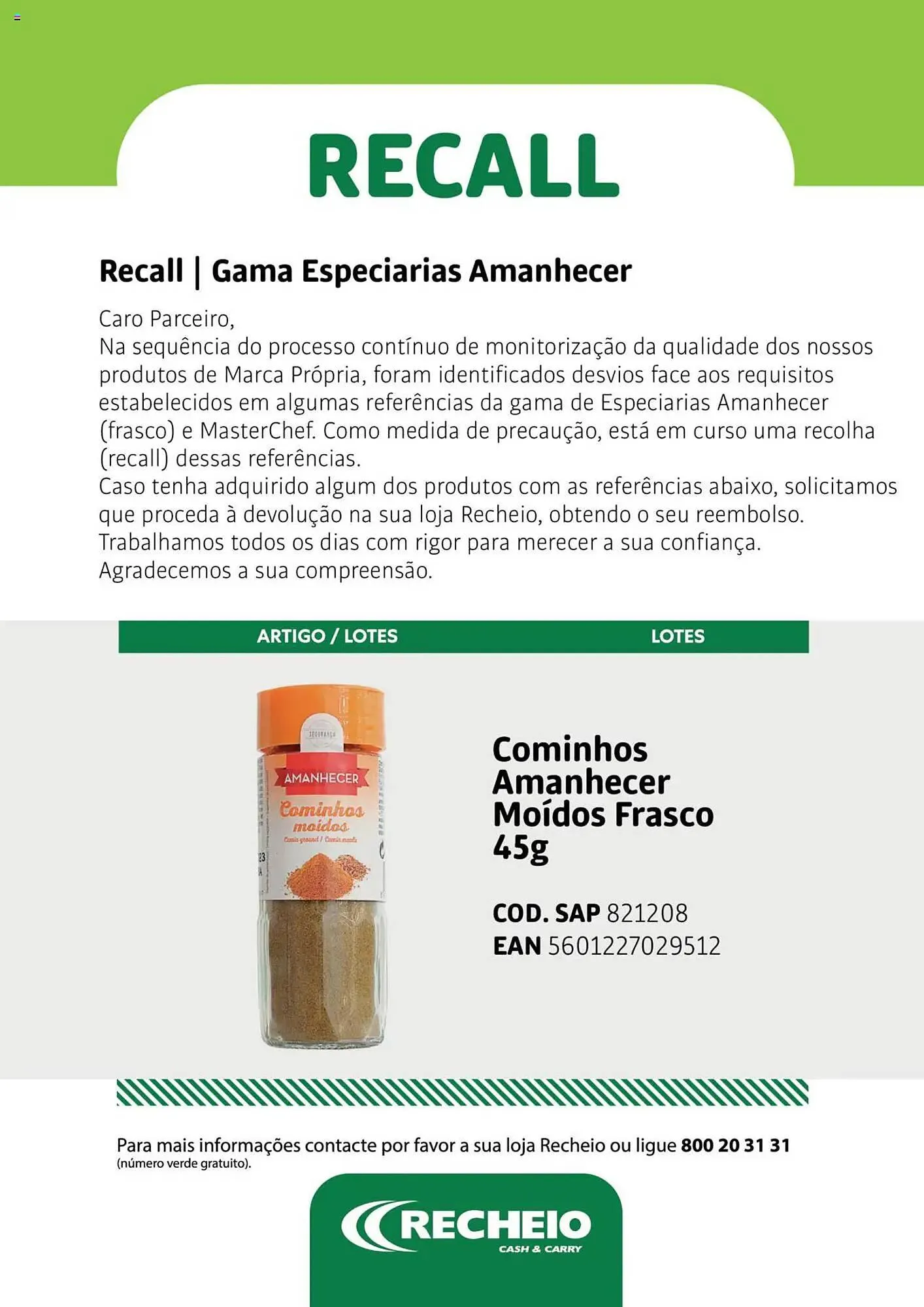 Folheto Folheto Recheio de 30 de julho até 1 de janeiro 2026 - Pagina 7