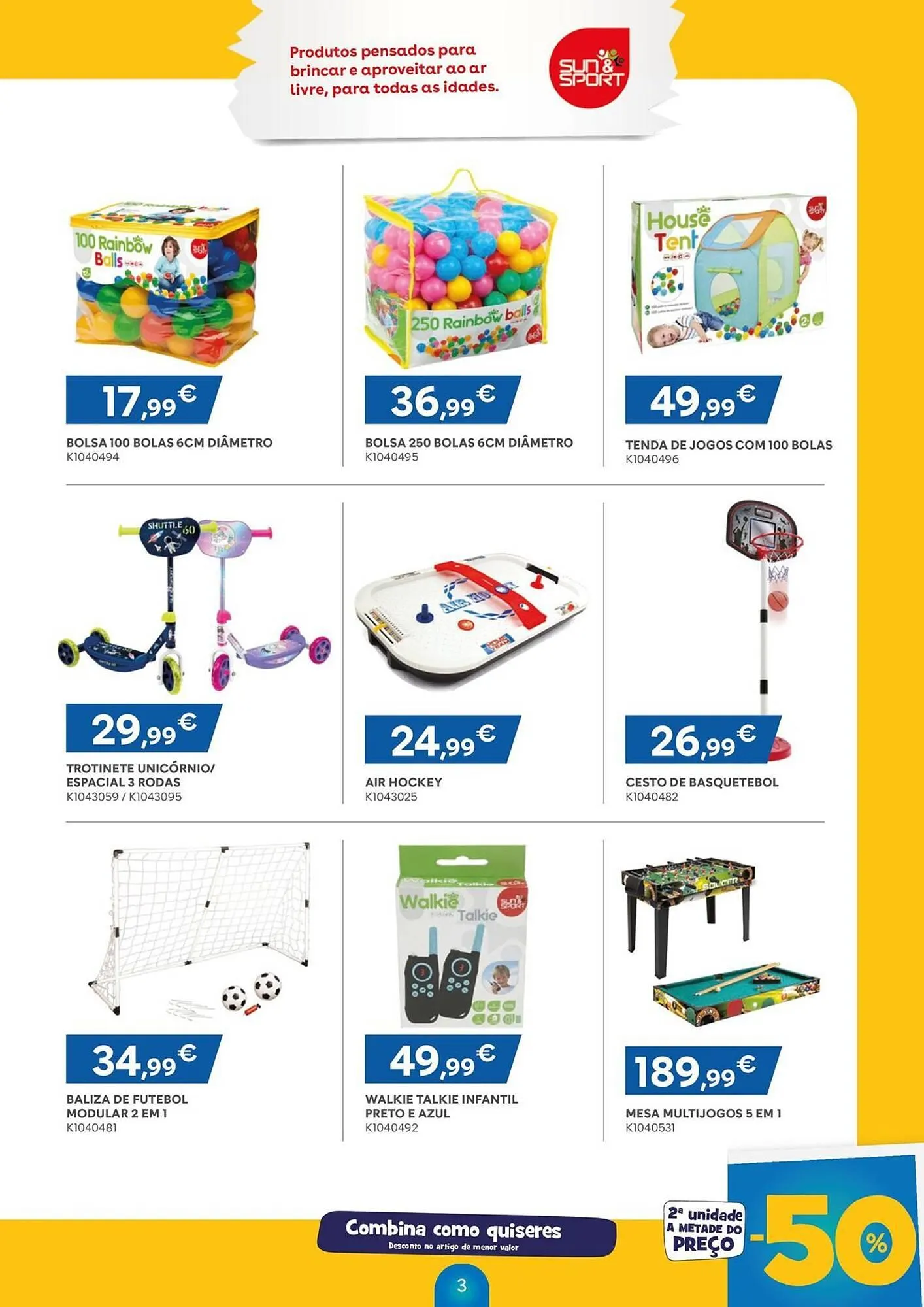 Folheto Folheto Toys R Us de 1 de agosto até 25 de agosto 2025 - Pagina 3