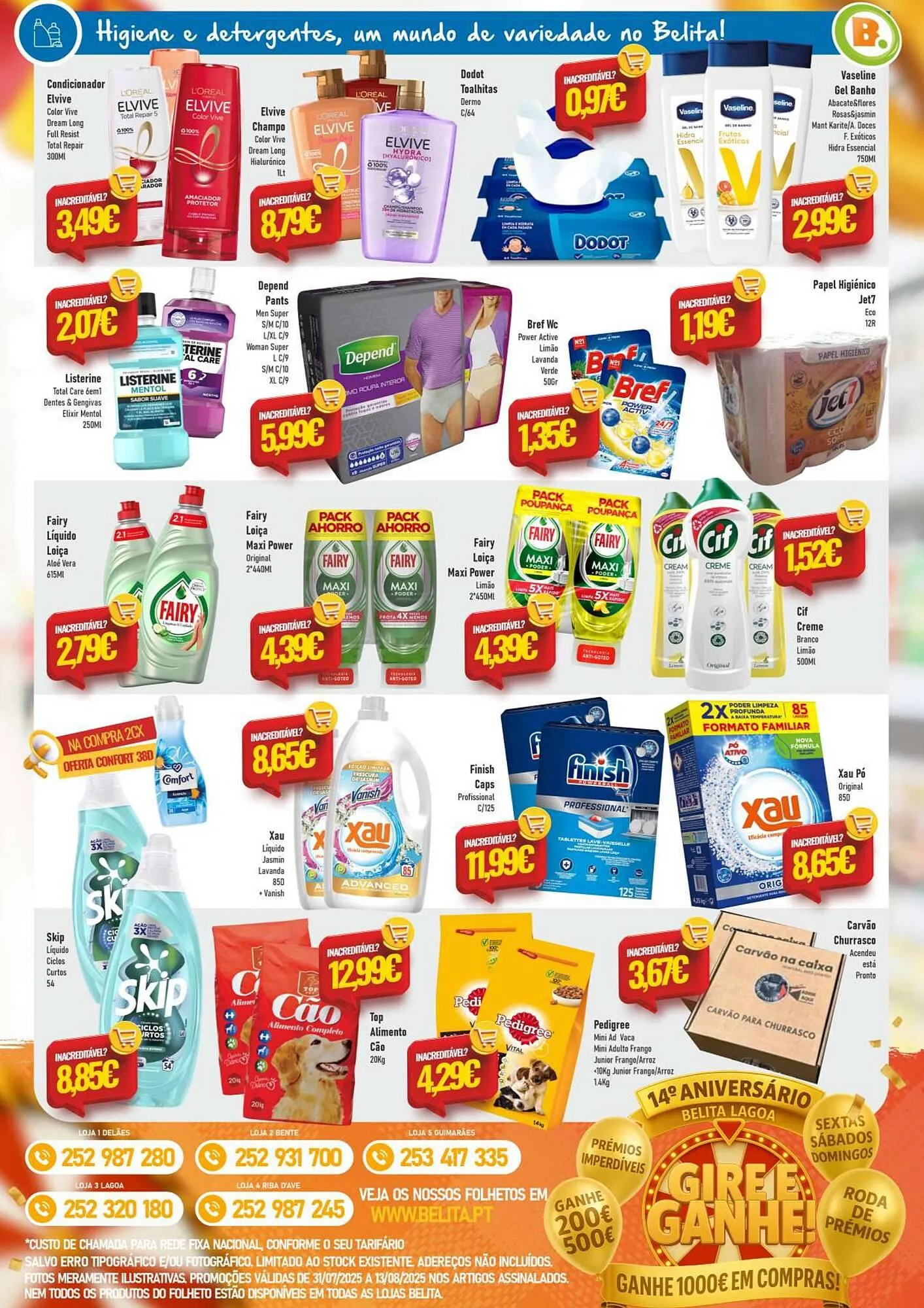 Folheto Folheto Belita de 31 de julho até 13 de agosto 2025 - Pagina 8