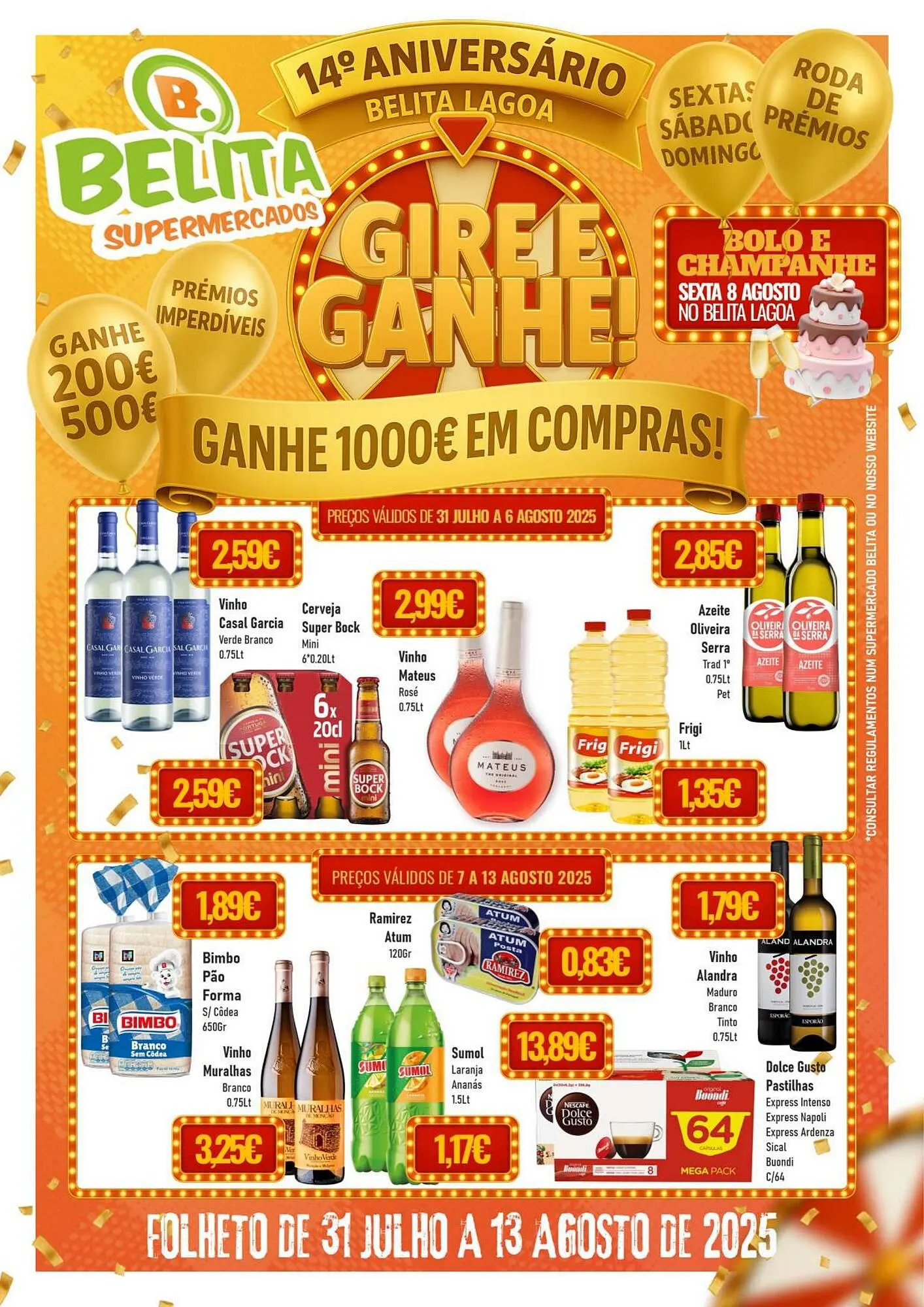 Folheto Folheto Belita de 31 de julho até 13 de agosto 2025 - Pagina 1