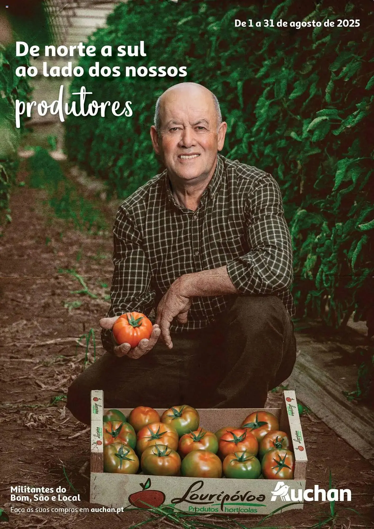 Folheto Folheto Auchan de 1 de agosto até 1 de setembro 2025 - Pagina 1