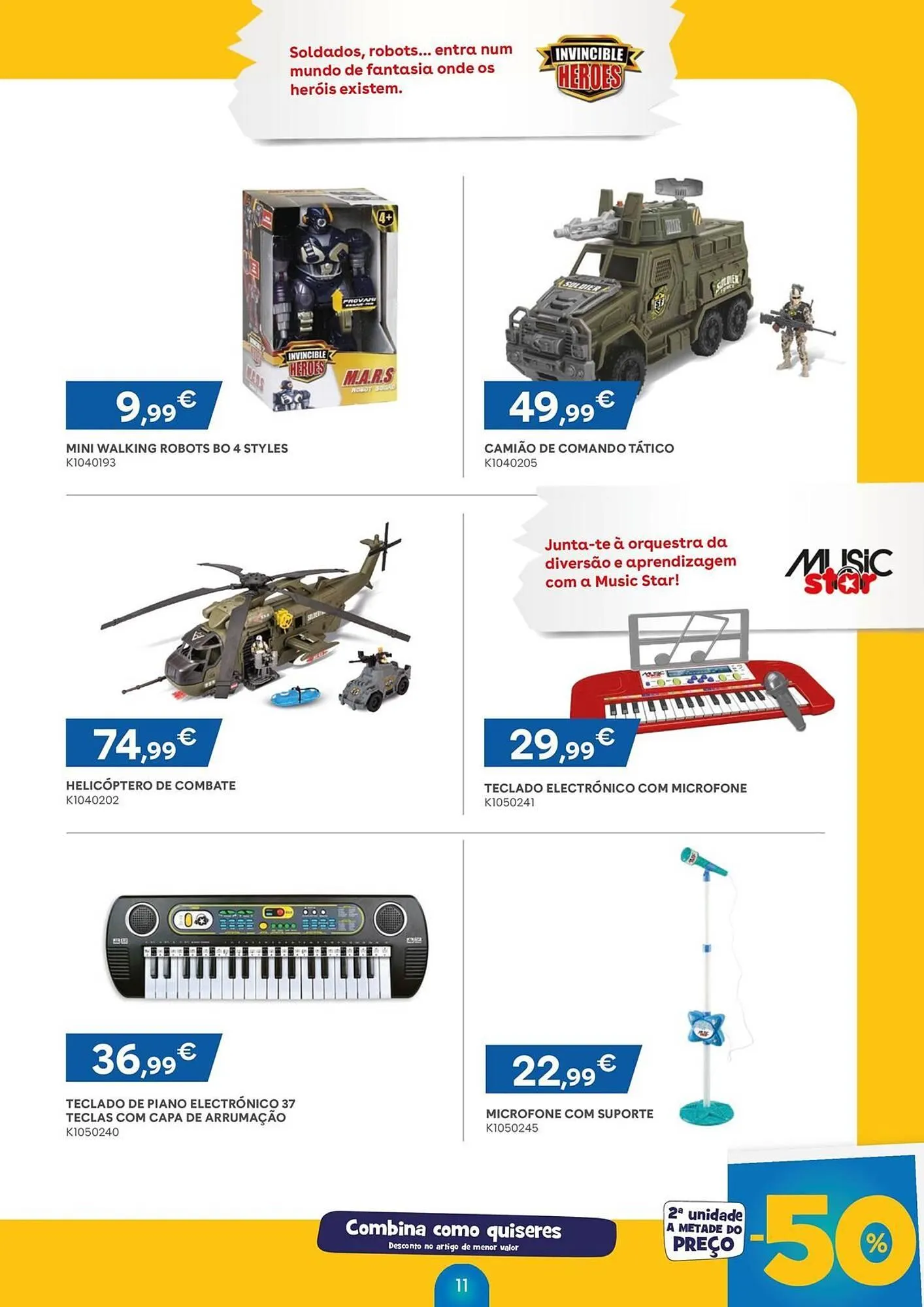 Folheto Folheto Toys R Us de 1 de agosto até 25 de agosto 2025 - Pagina 11