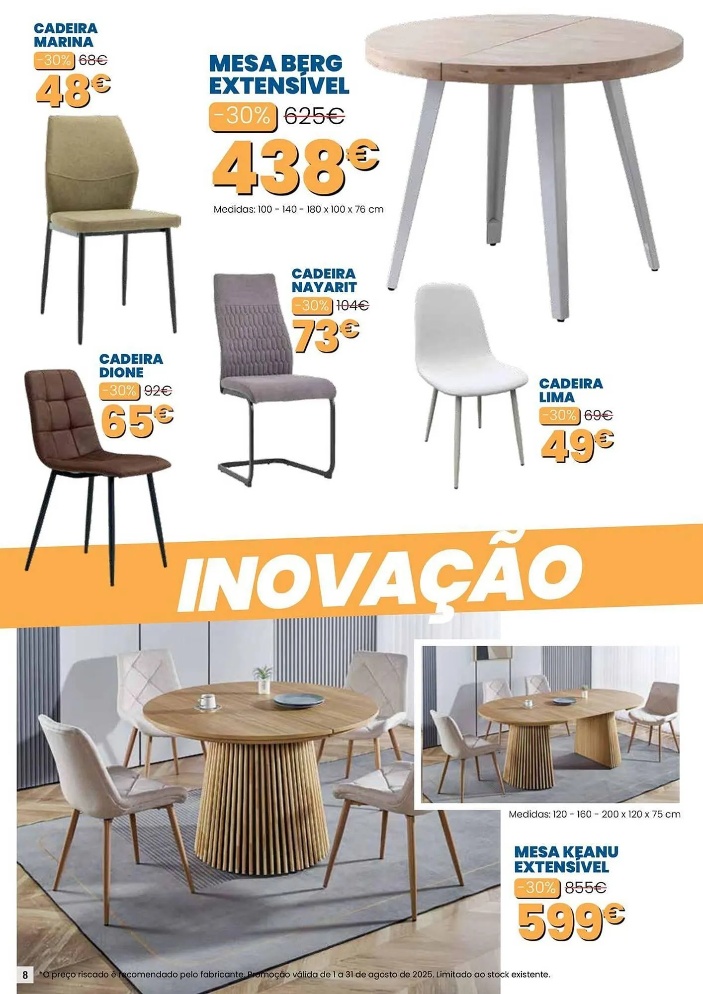 Folheto Folheto Hiper Centro do Móvel de 1 de agosto até 31 de agosto 2025 - Pagina 8