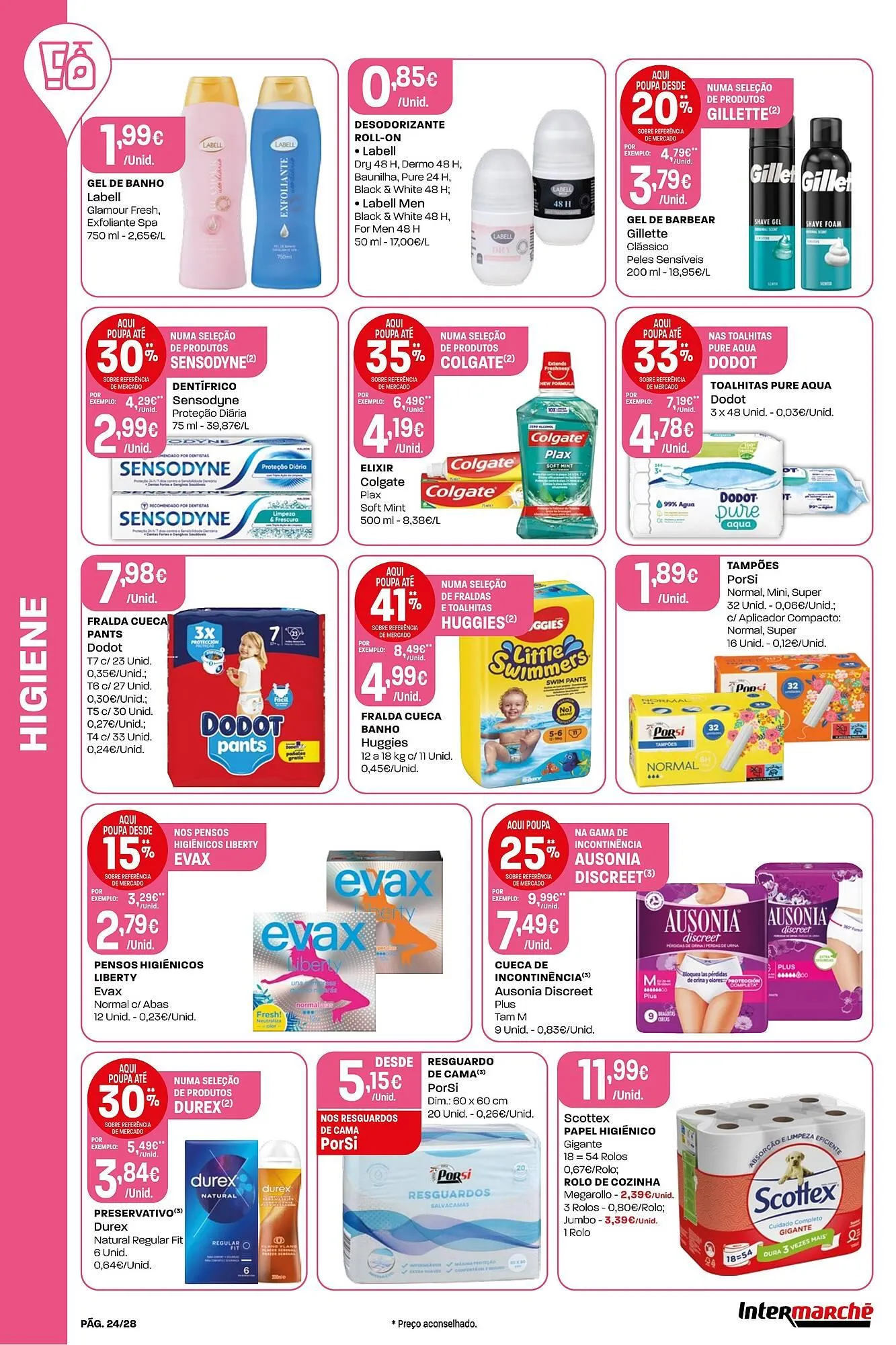 Folheto Folheto Intermarché de 31 de julho até 6 de agosto 2025 - Pagina 24