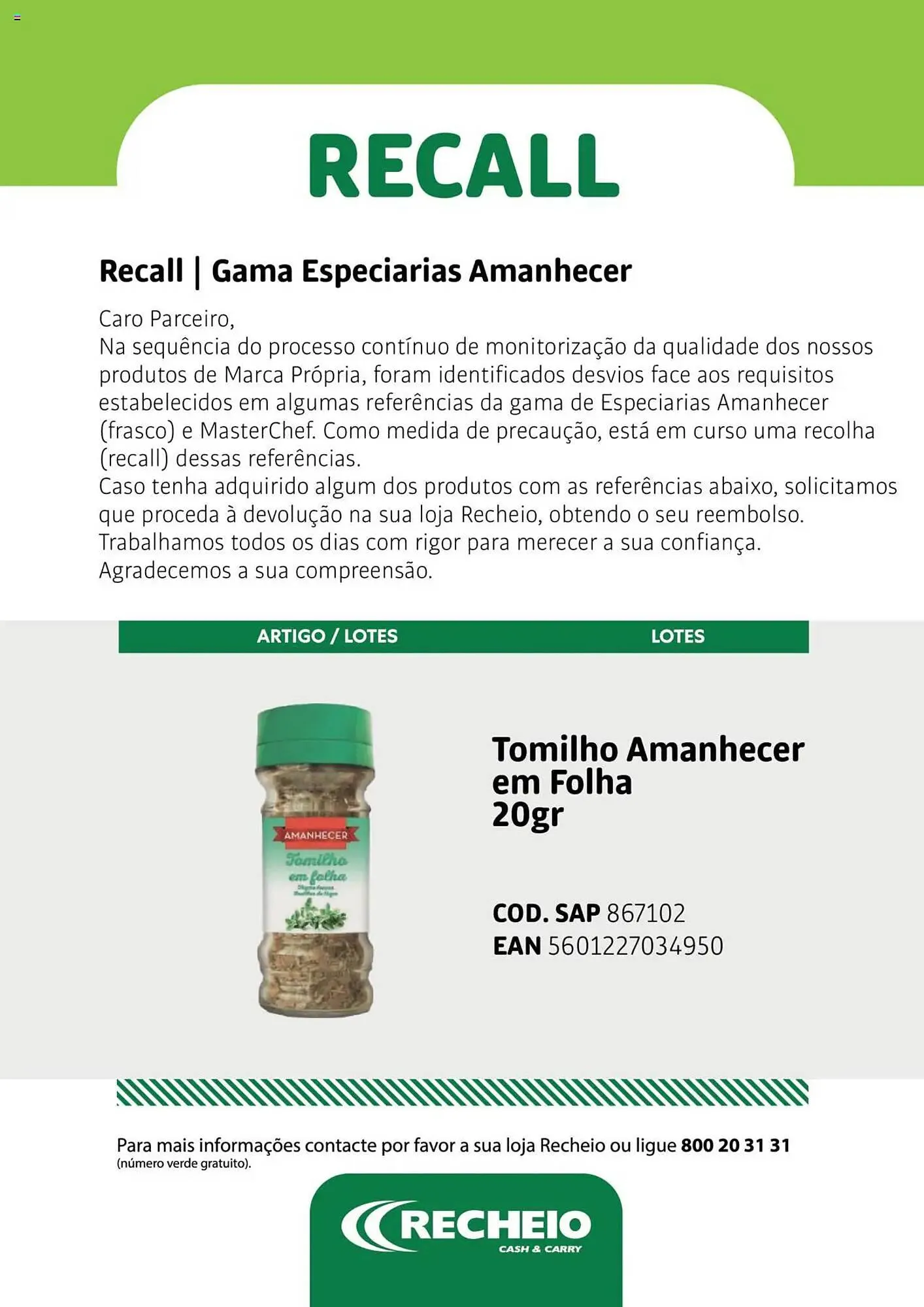 Folheto Folheto Recheio de 30 de julho até 1 de janeiro 2026 - Pagina 12