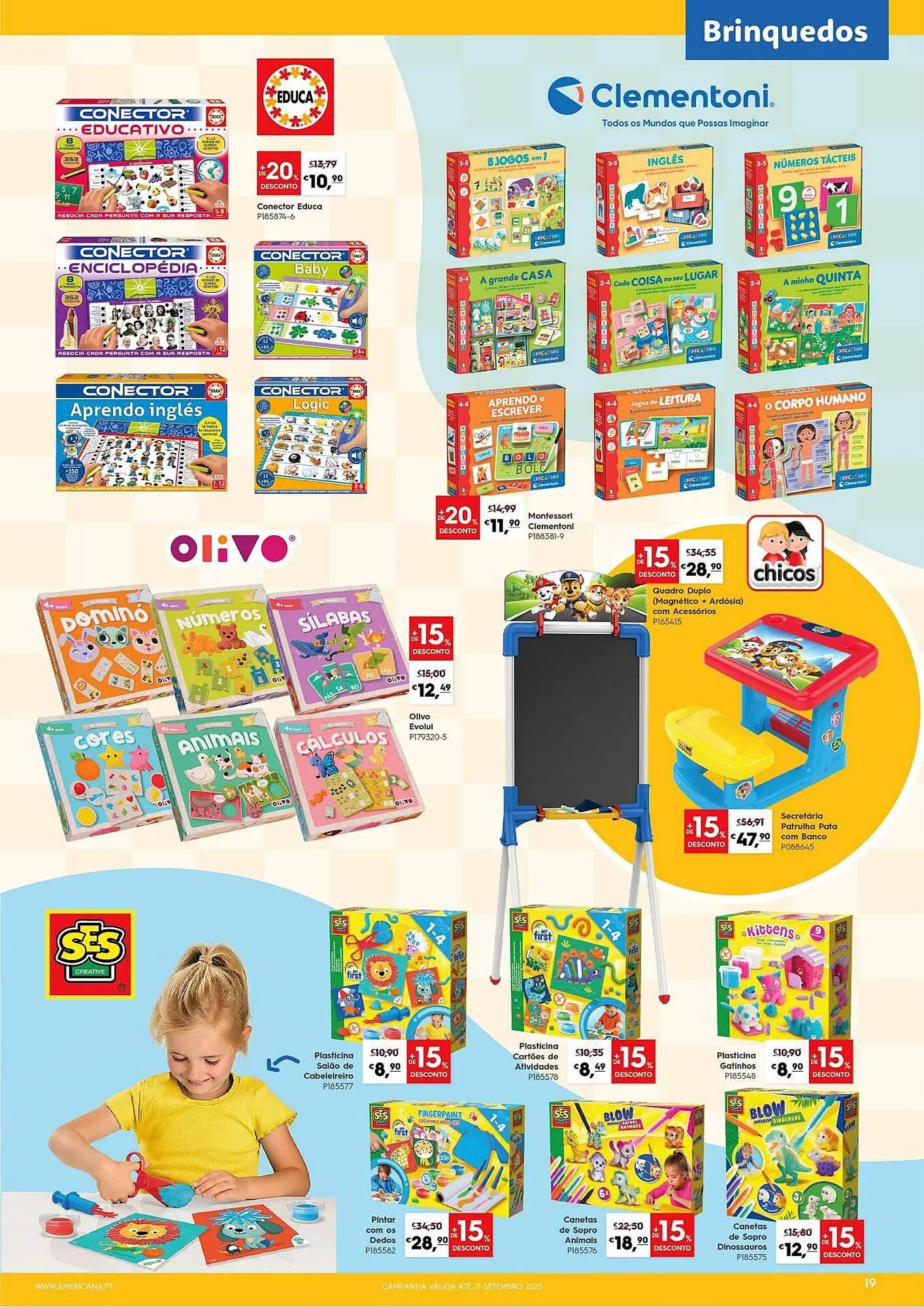 Folheto Folheto Americana de 1 de agosto até 21 de setembro 2025 - Pagina 19