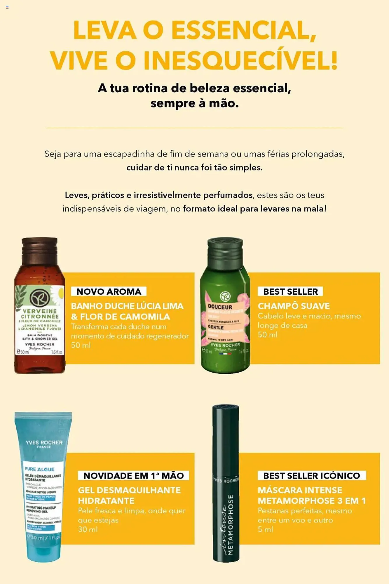 Folheto Folheto Yves Rocher de 31 de julho até 28 de agosto 2025 - Pagina 12