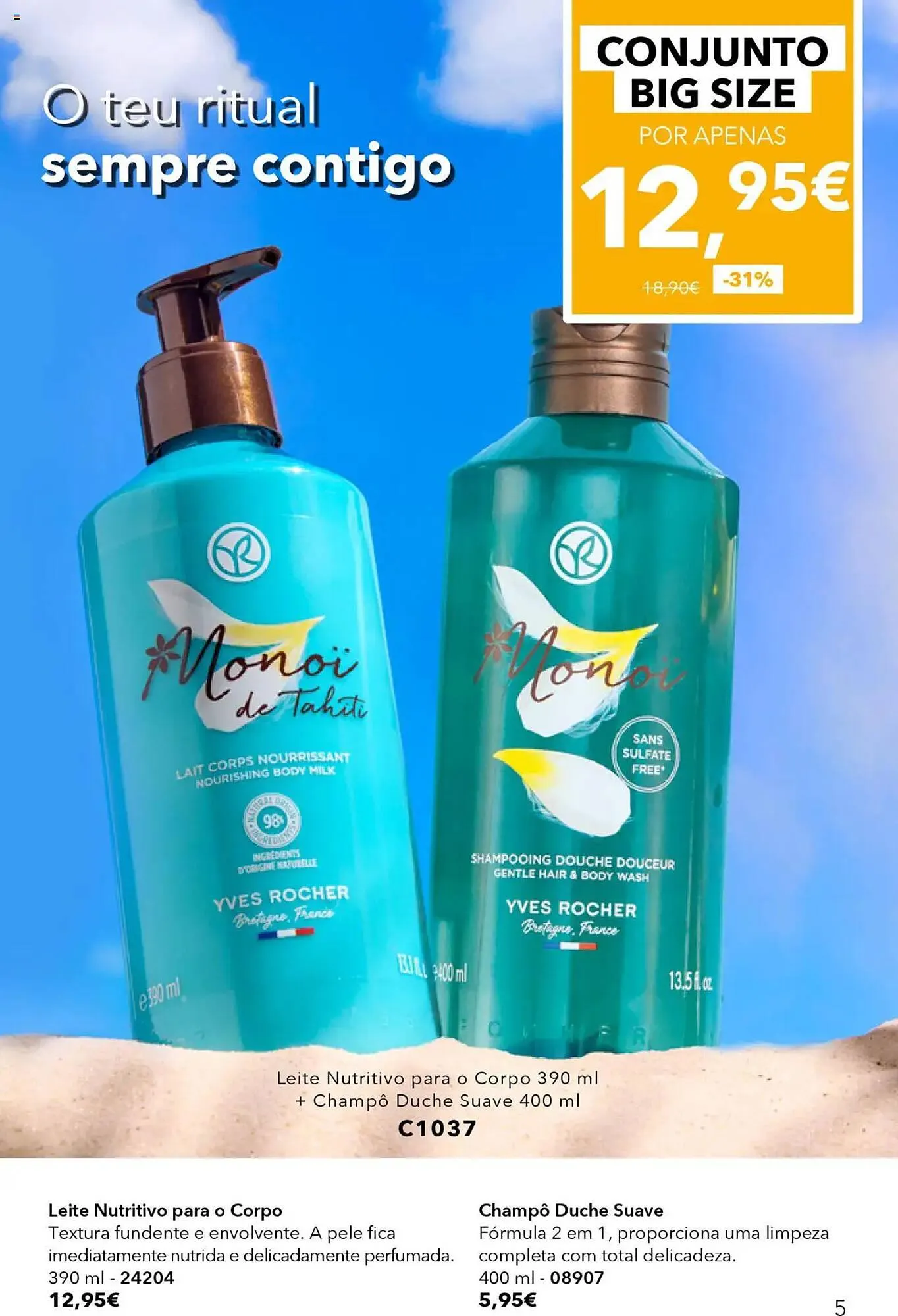 Folheto Folheto Yves Rocher de 31 de julho até 28 de agosto 2025 - Pagina 5