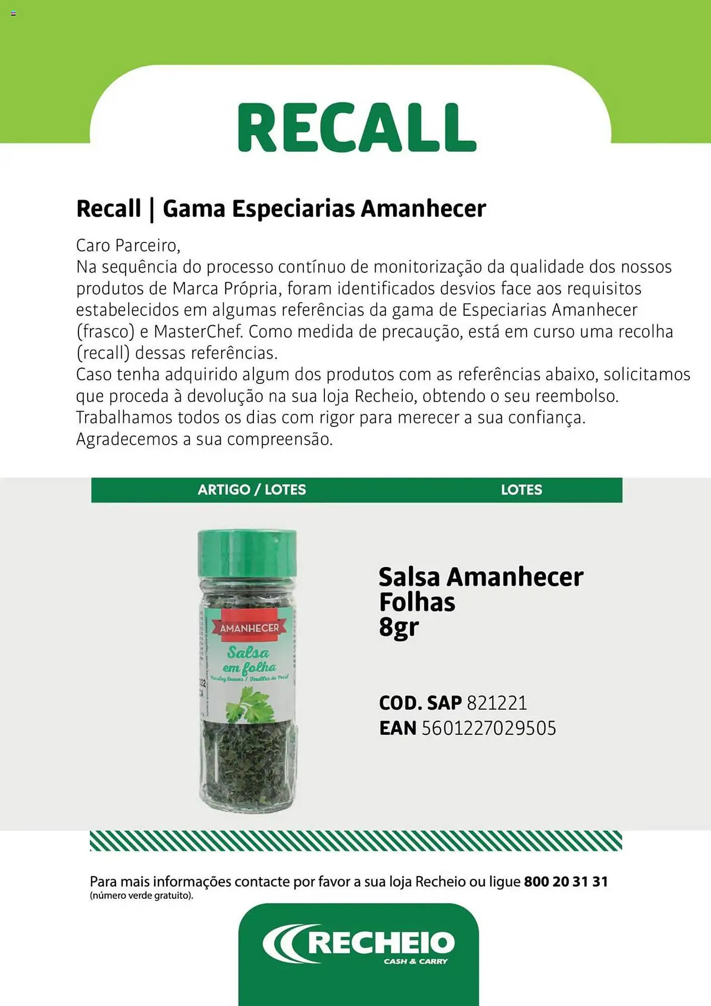 Folheto Folheto Recheio de 30 de julho até 1 de janeiro 2026 - Pagina 8