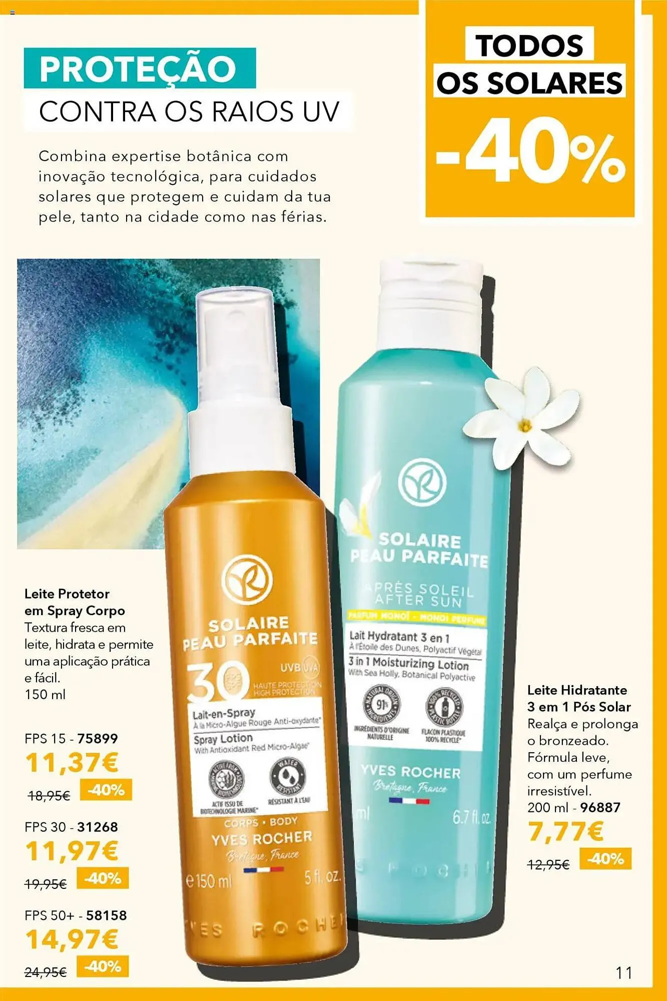 Folheto Folheto Yves Rocher de 31 de julho até 28 de agosto 2025 - Pagina 11