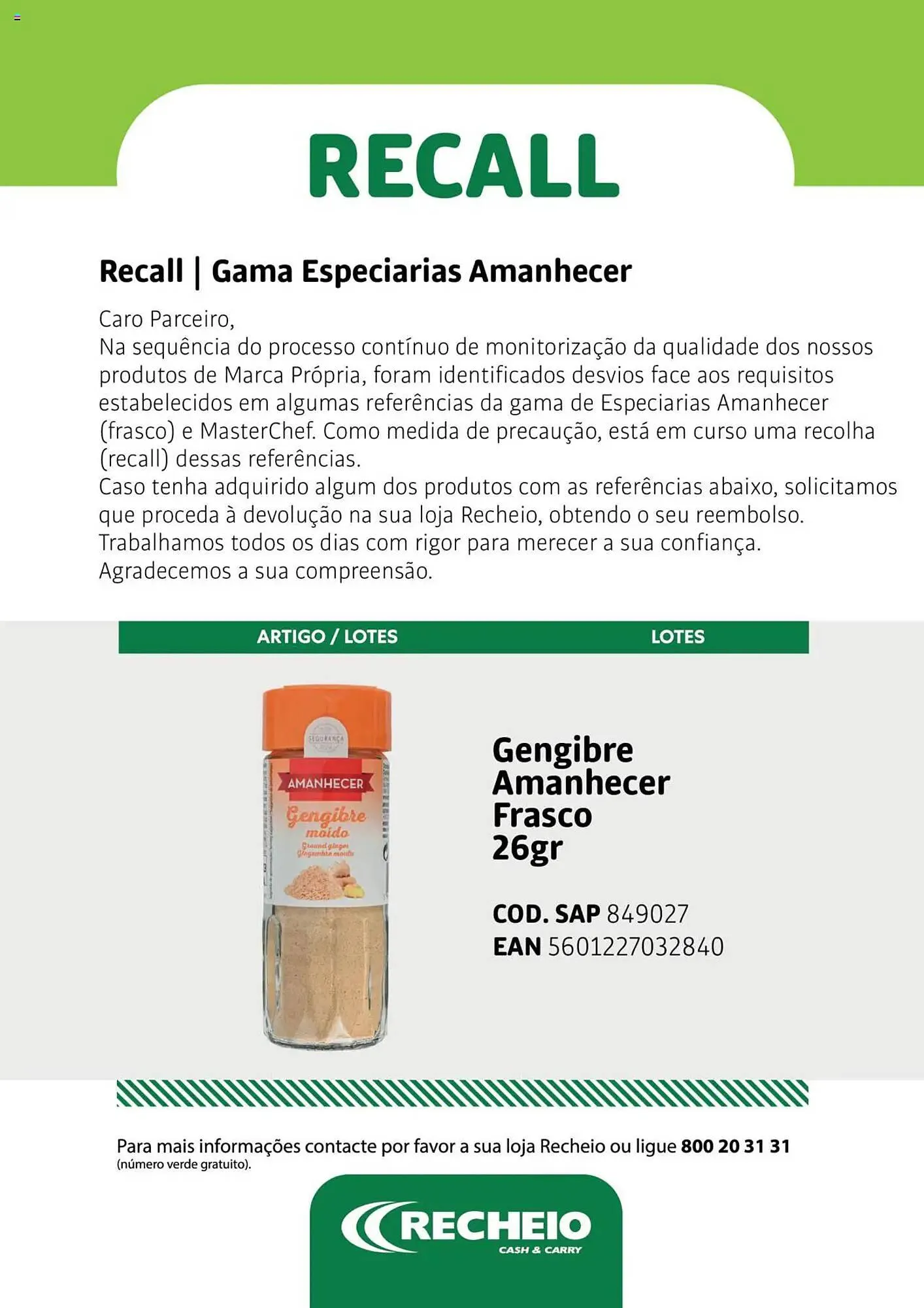 Folheto Folheto Recheio de 30 de julho até 1 de janeiro 2026 - Pagina 13