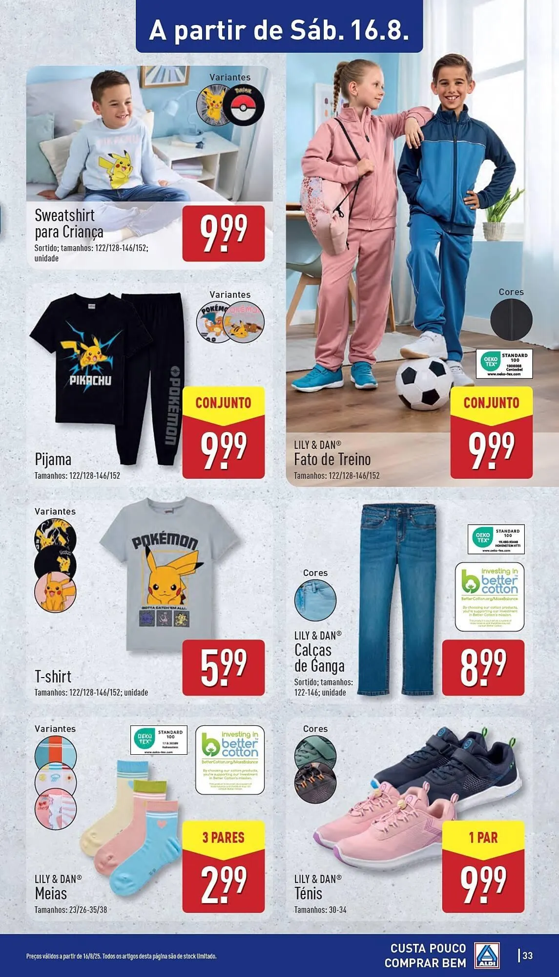 Folheto Folheto ALDI de 11 de agosto até 17 de agosto 2025 - Pagina 33