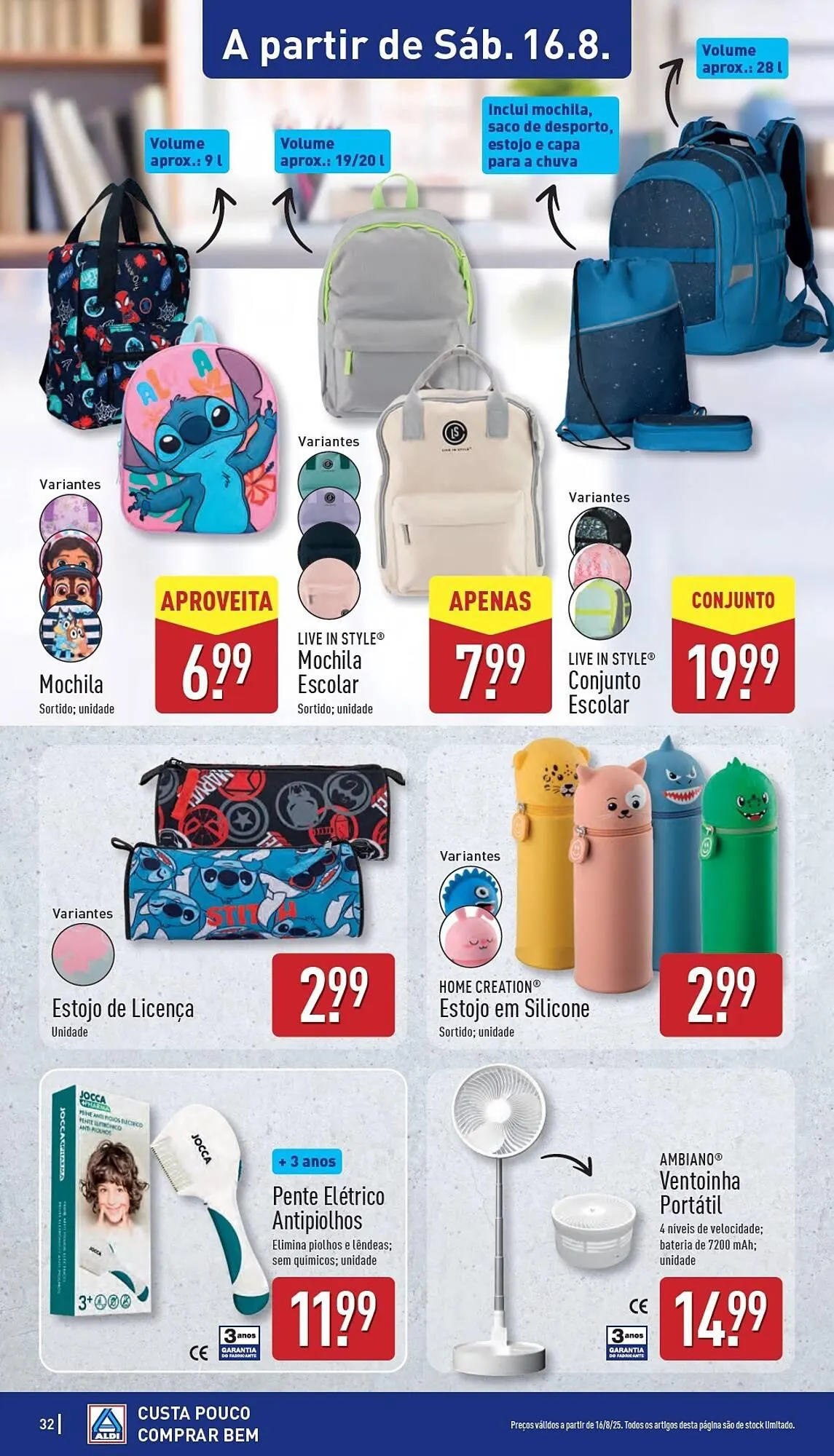 Folheto Folheto ALDI de 11 de agosto até 17 de agosto 2025 - Pagina 32