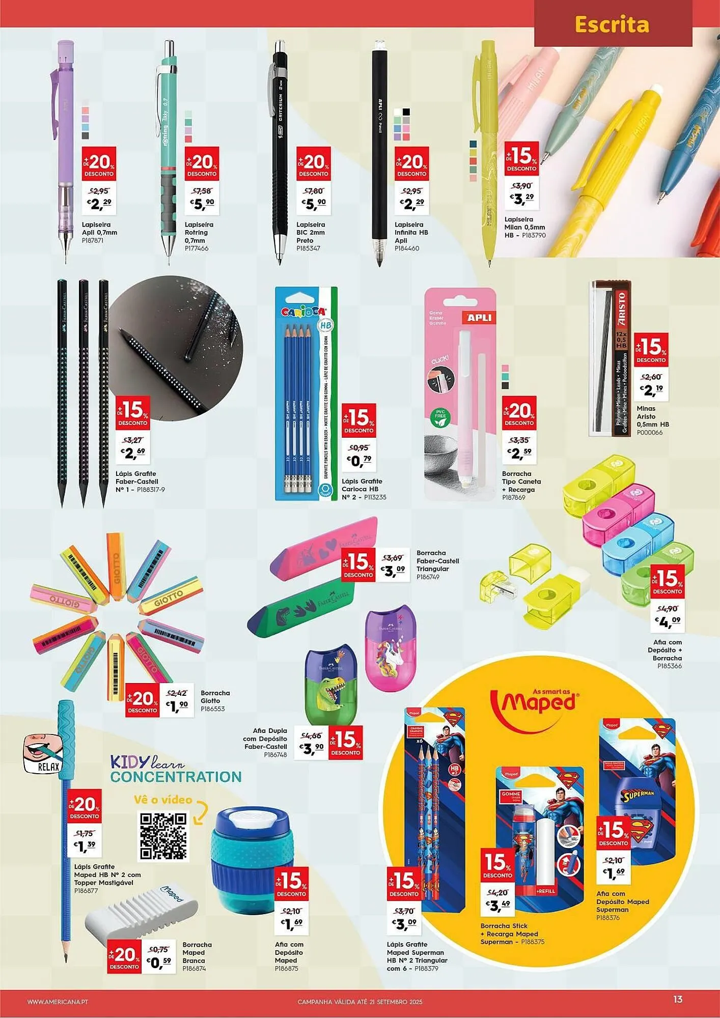 Folheto Folheto Americana de 1 de agosto até 21 de setembro 2025 - Pagina 13