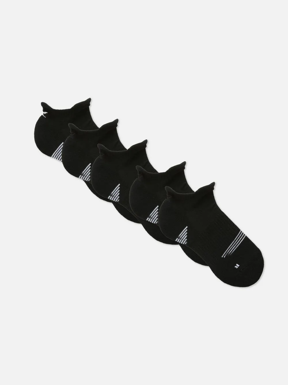 Pack 5 pares meias ténis logótipo