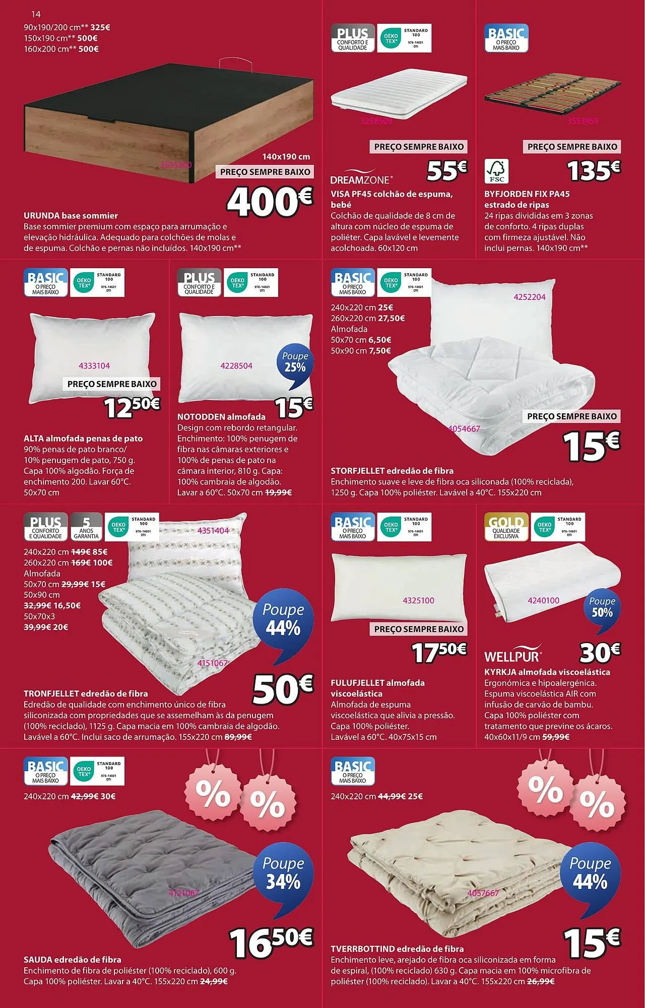 Folheto Folheto JYSK de 31 de julho até 27 de agosto 2025 - Pagina 14