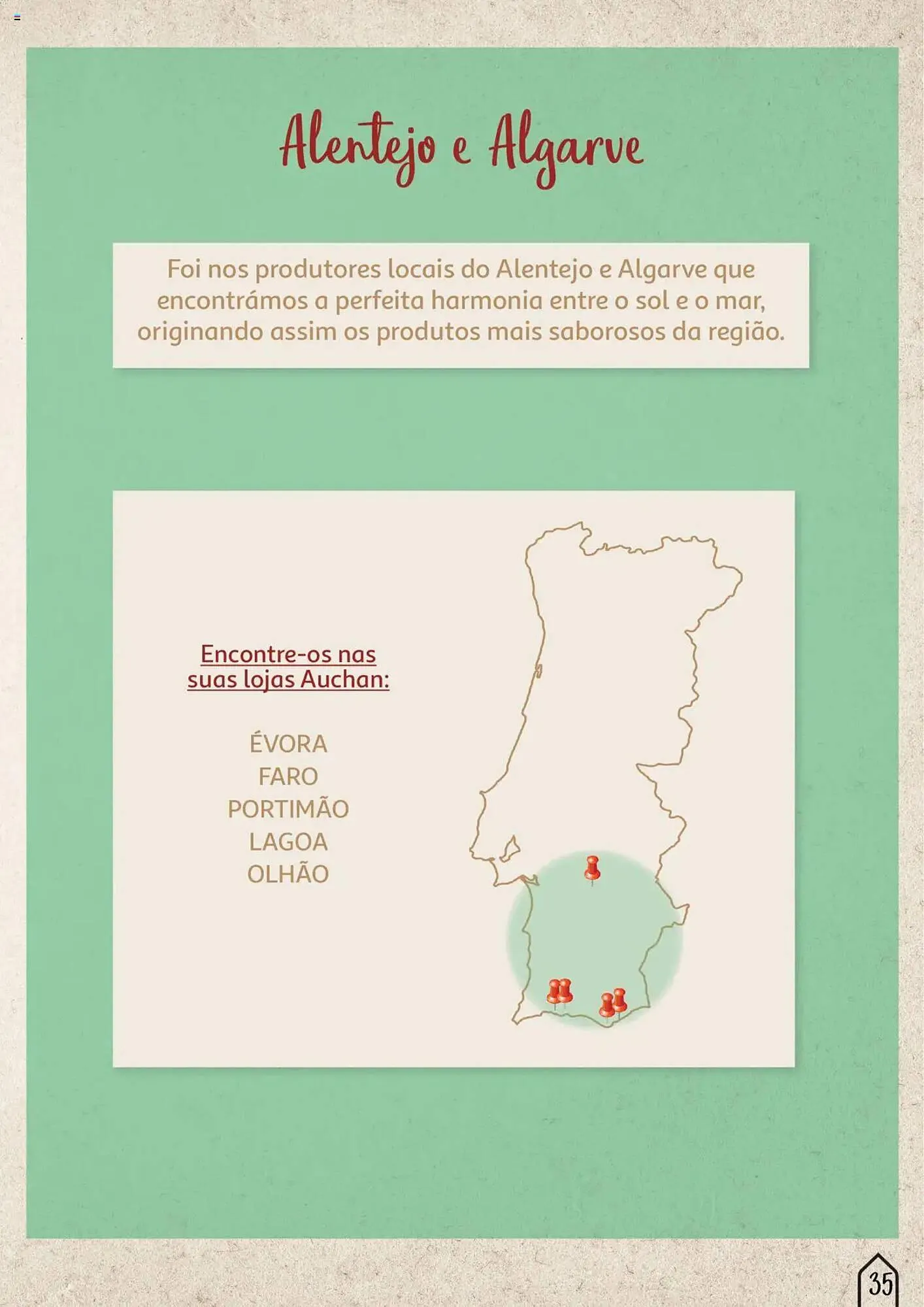 Folheto Folheto Auchan de 1 de agosto até 1 de setembro 2025 - Pagina 35