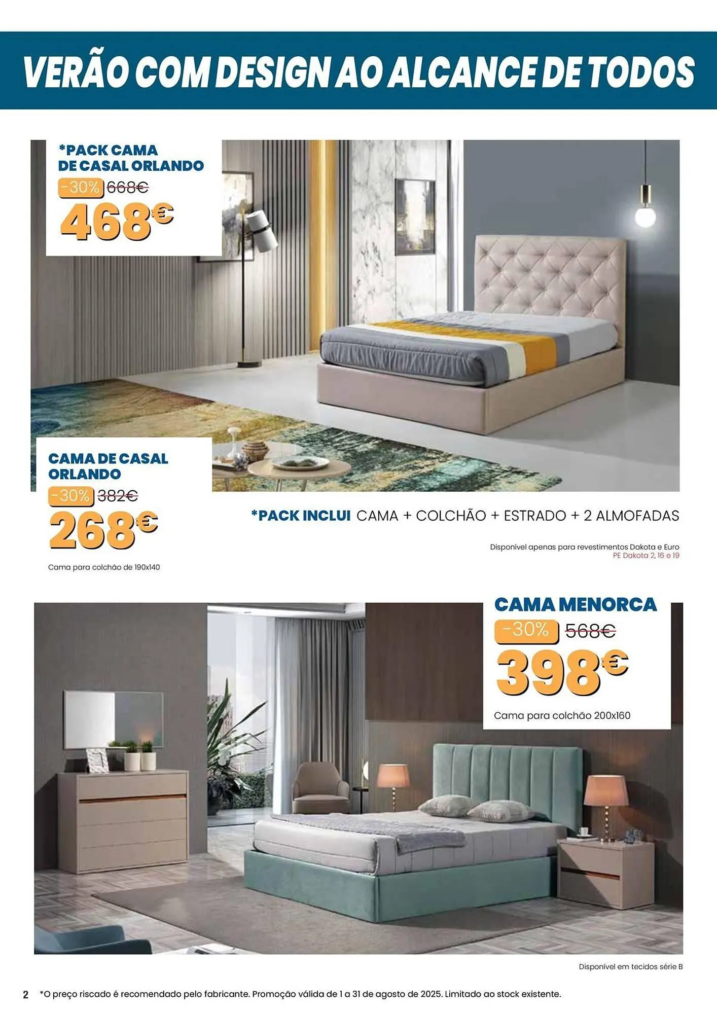 Folheto Folheto Hiper Centro do Móvel de 1 de agosto até 31 de agosto 2025 - Pagina 2