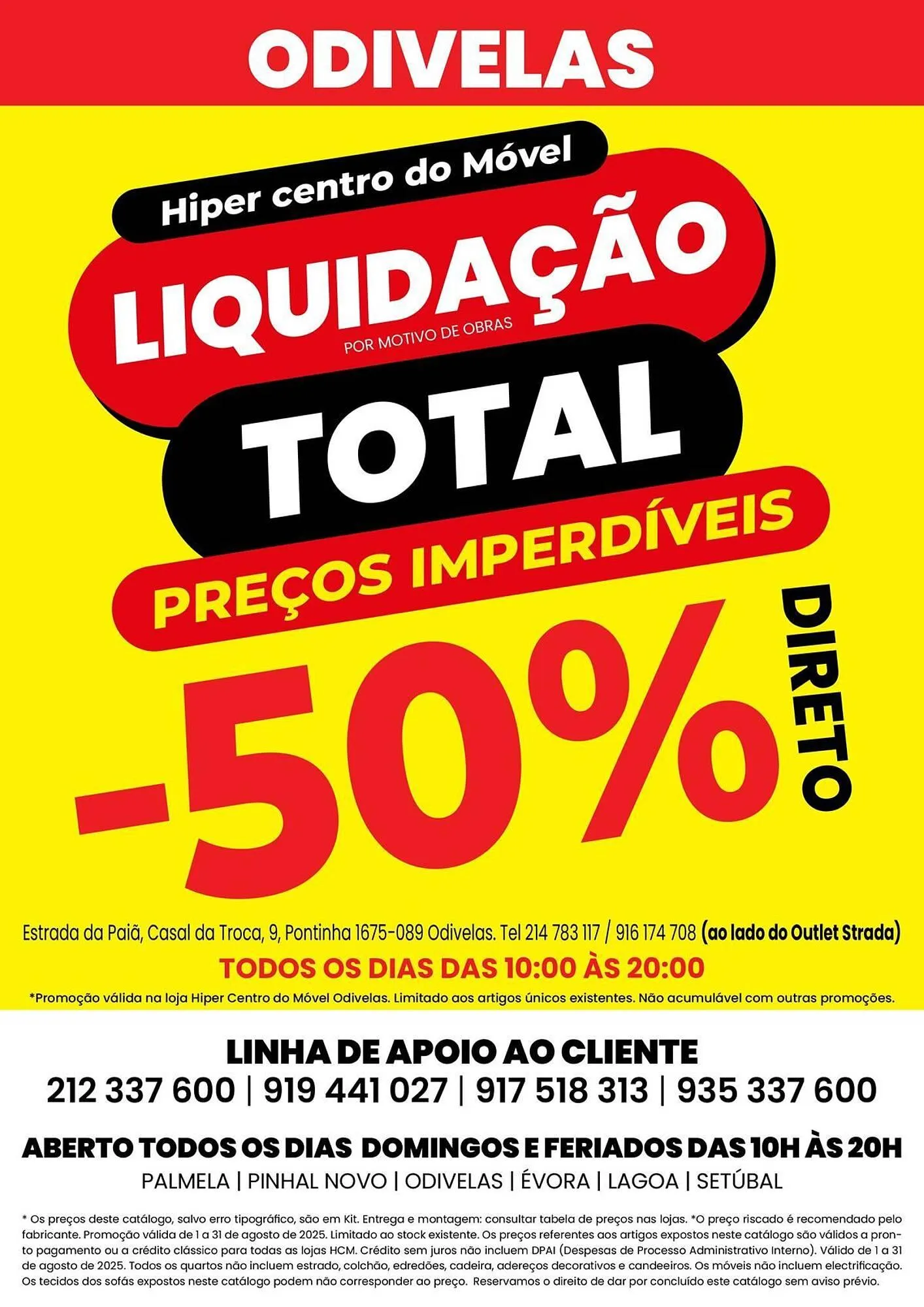 Folheto Folheto Hiper Centro do Móvel de 1 de agosto até 31 de agosto 2025 - Pagina 80