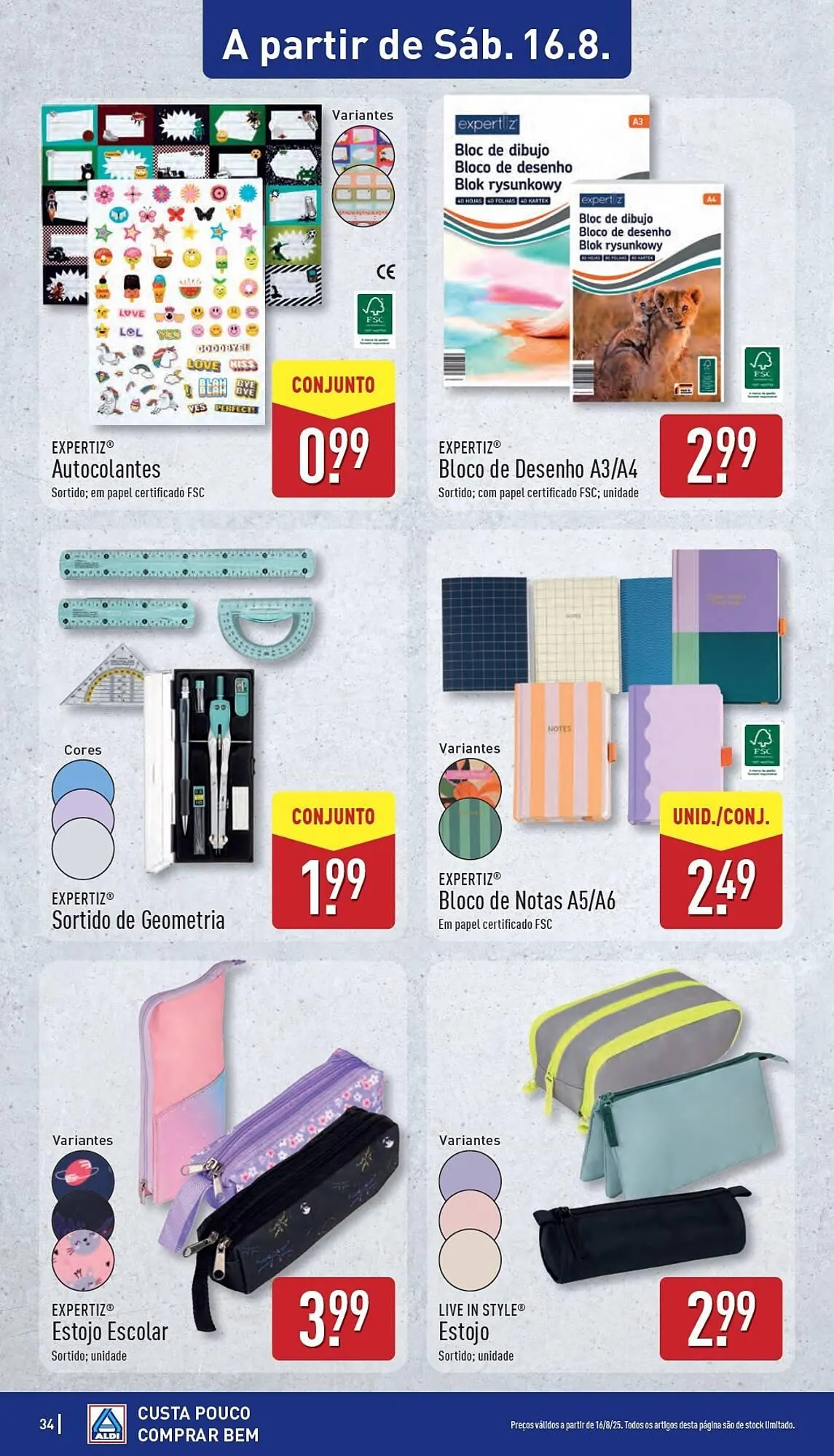 Folheto Folheto ALDI de 11 de agosto até 17 de agosto 2025 - Pagina 34