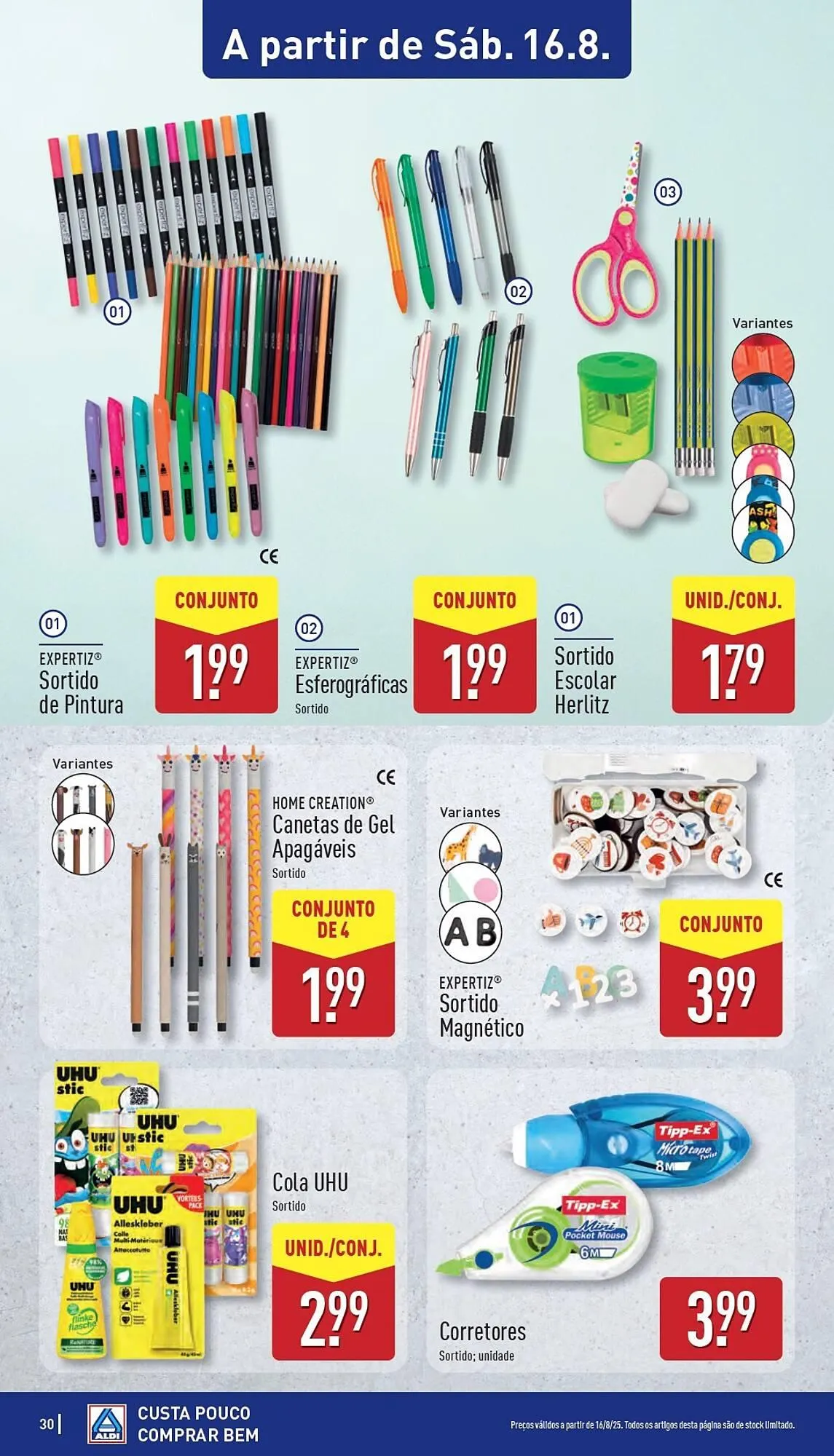 Folheto Folheto ALDI de 11 de agosto até 17 de agosto 2025 - Pagina 30