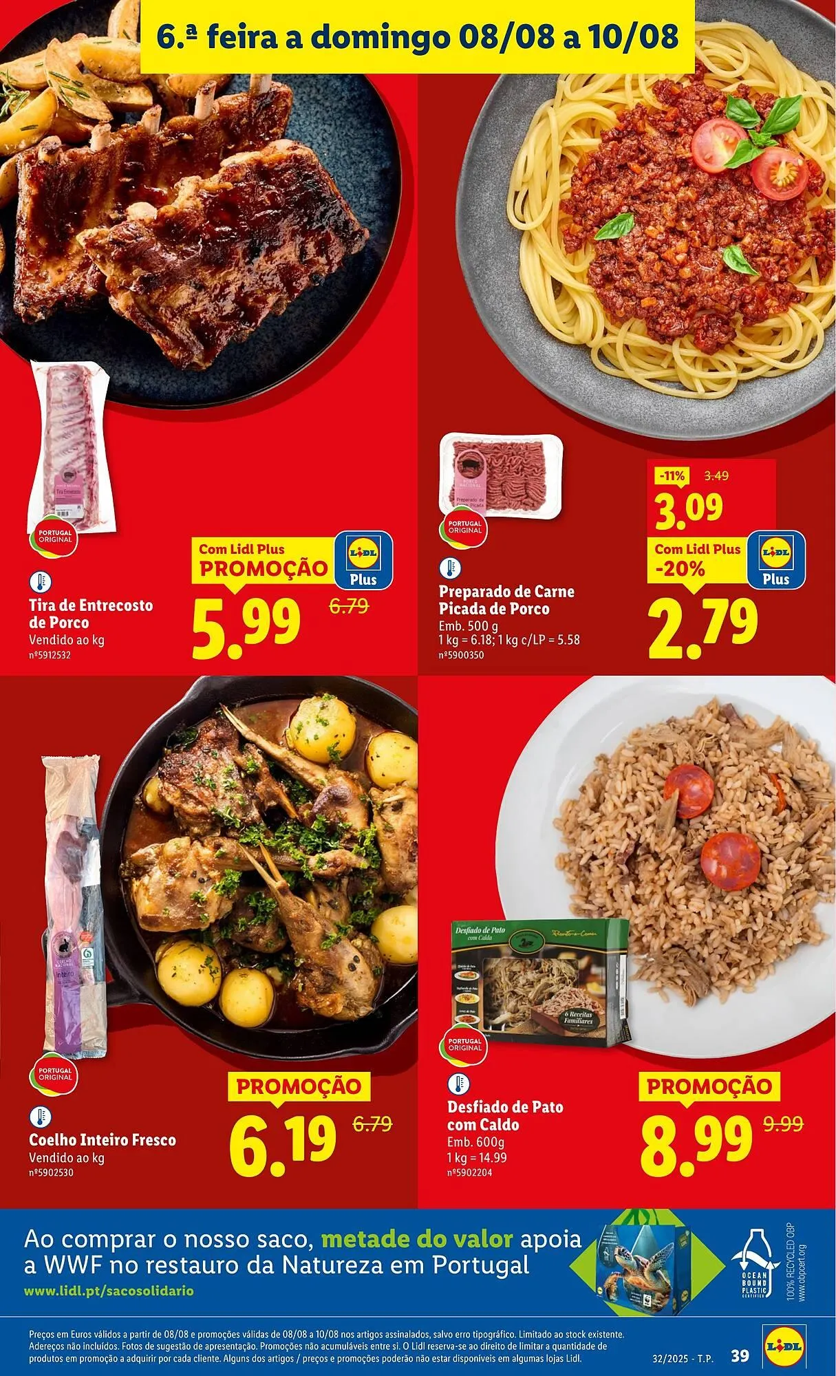 Folheto Folheto Lidl de 4 de agosto até 10 de agosto 2025 - Pagina 39