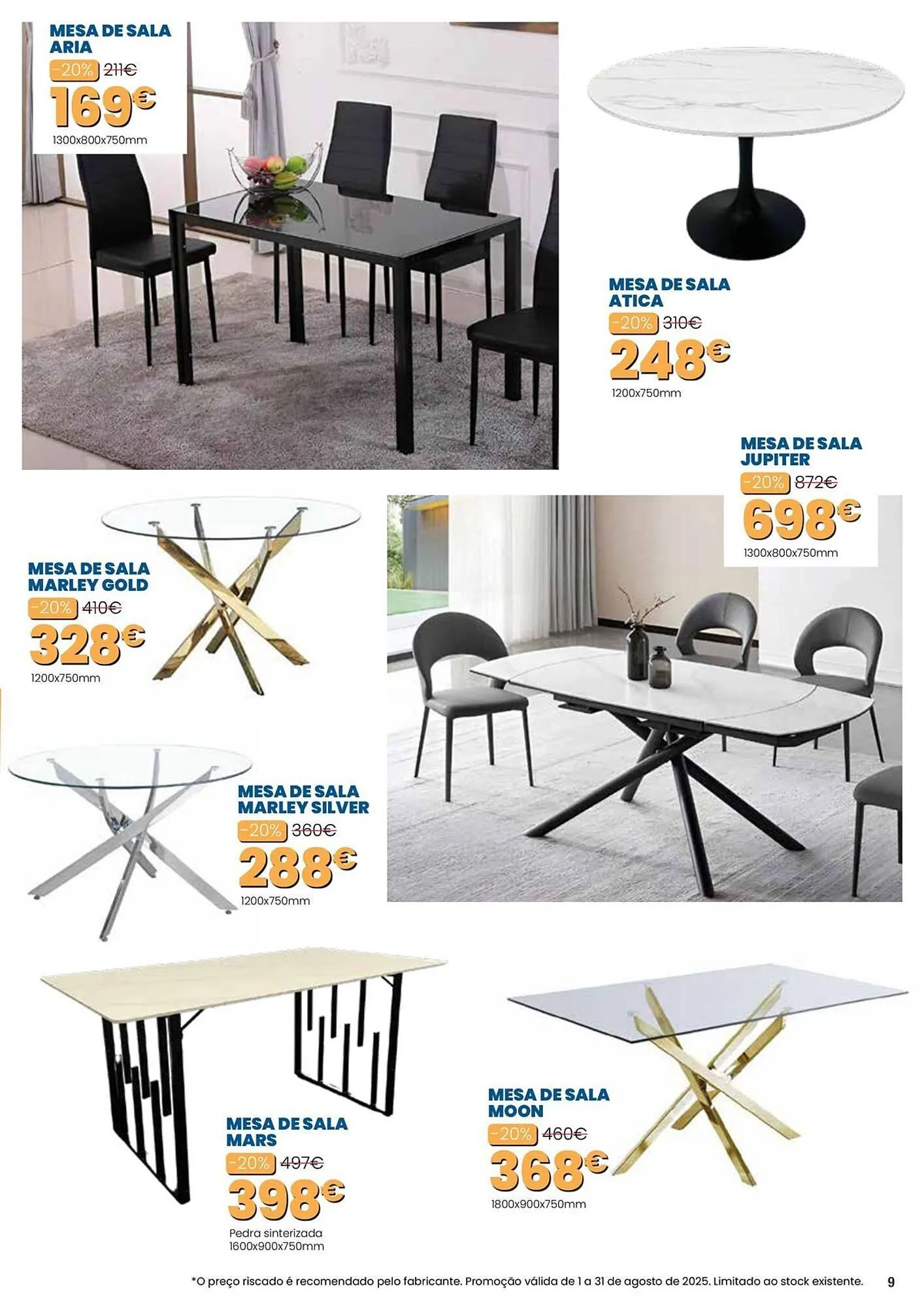 Folheto Folheto Hiper Centro do Móvel de 1 de agosto até 31 de agosto 2025 - Pagina 9