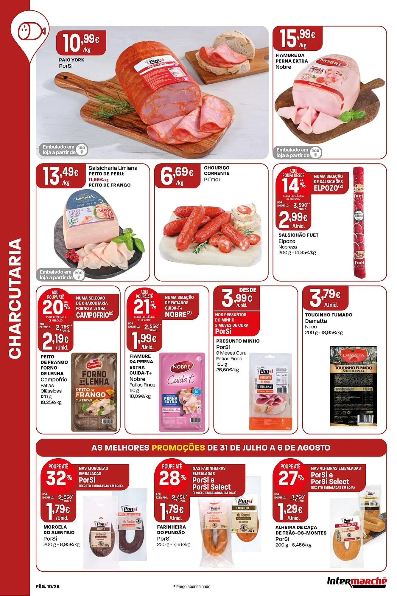 Folheto Folheto Intermarché de 31 de julho até 6 de agosto 2025 - Pagina 10