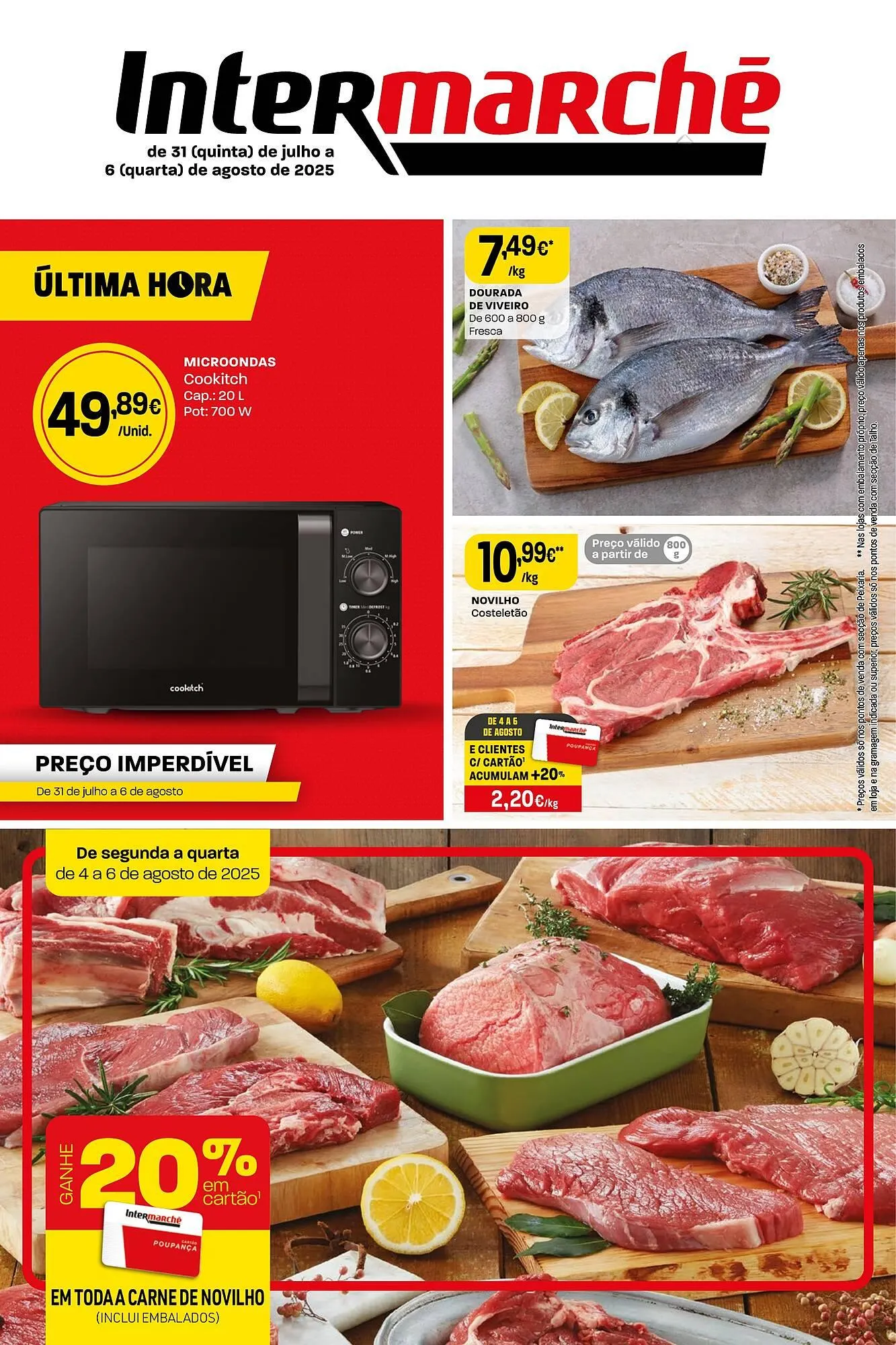 Folheto Folheto Intermarché de 31 de julho até 6 de agosto 2025 - Pagina 1