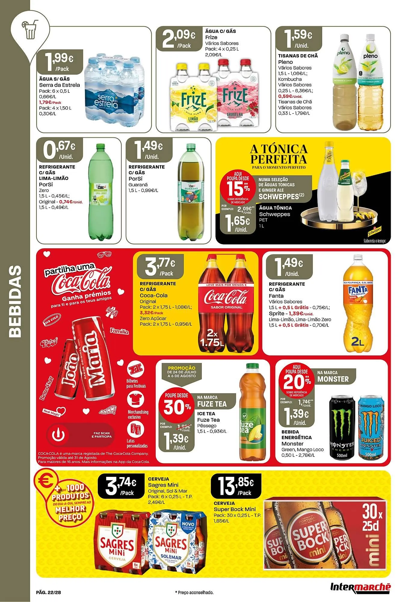 Folheto Folheto Intermarché de 31 de julho até 6 de agosto 2025 - Pagina 22