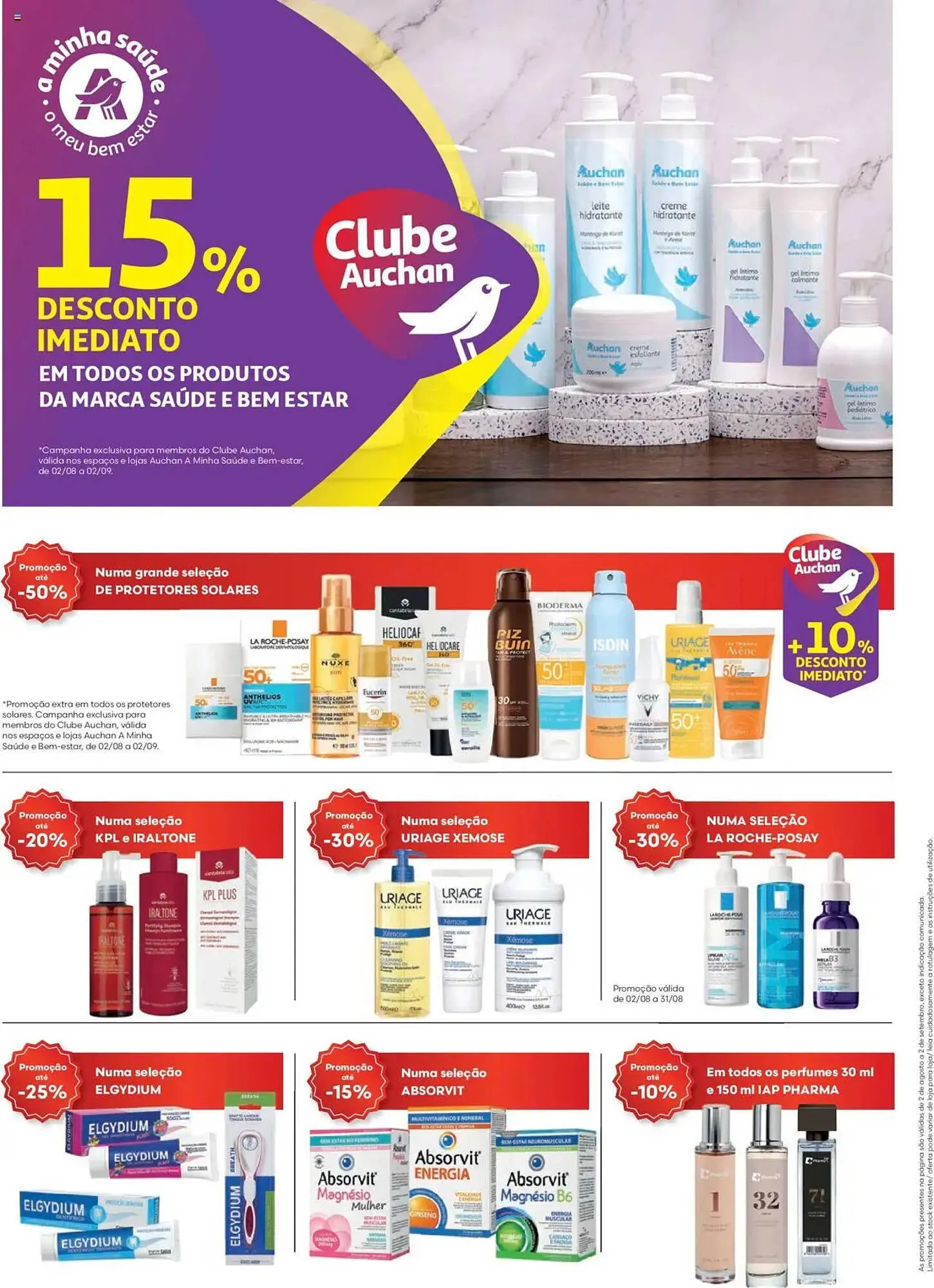 Folheto Folheto Auchan de 1 de agosto até 1 de setembro 2025 - Pagina 44